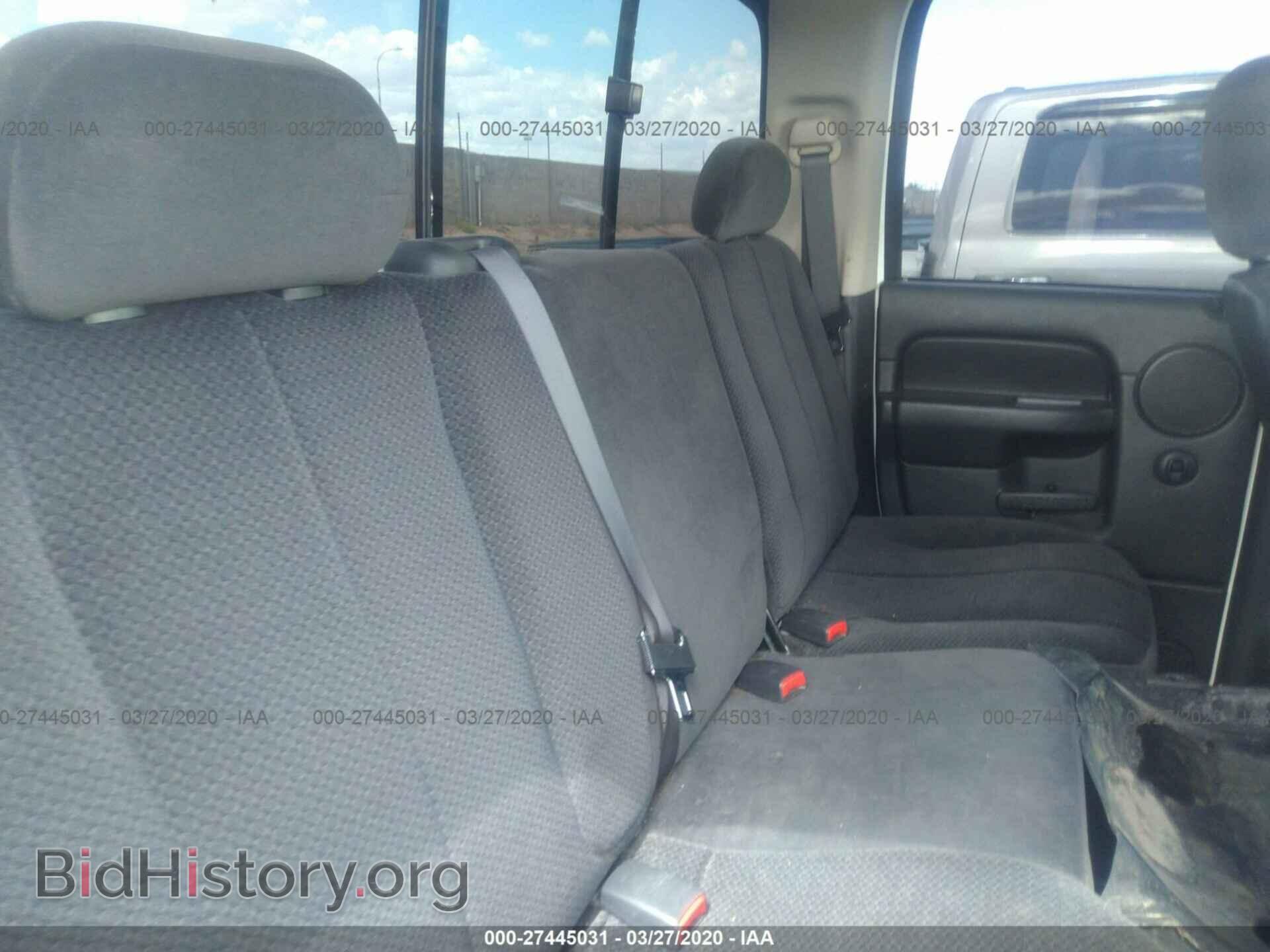 2005 DODGE RAM 1500 - VIN: 1D7HA18D65S135305 - Фото 8