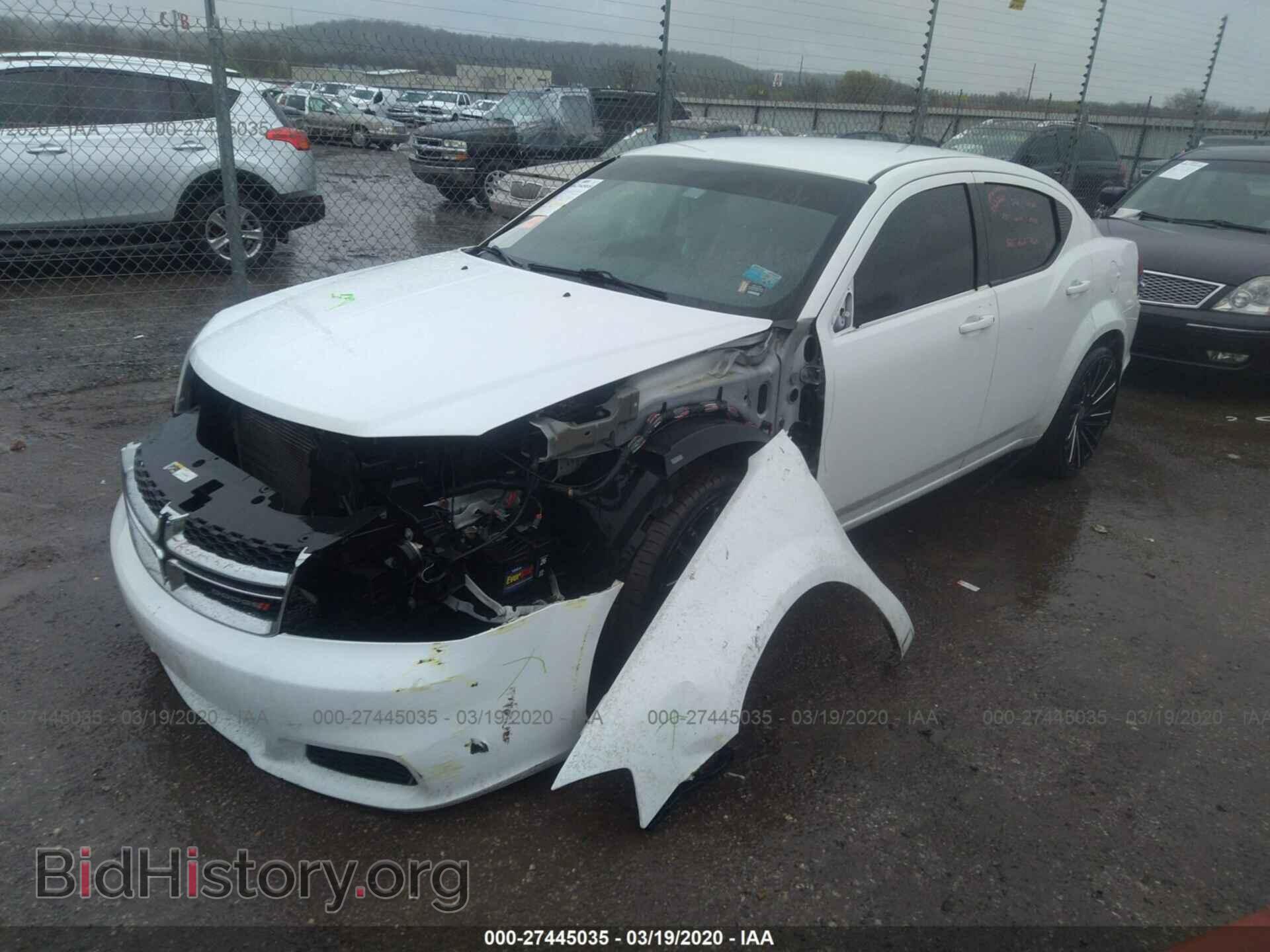 2014 DODGE AVENGER - VIN: 1C3CDZAB6EN229092 - Photo 2