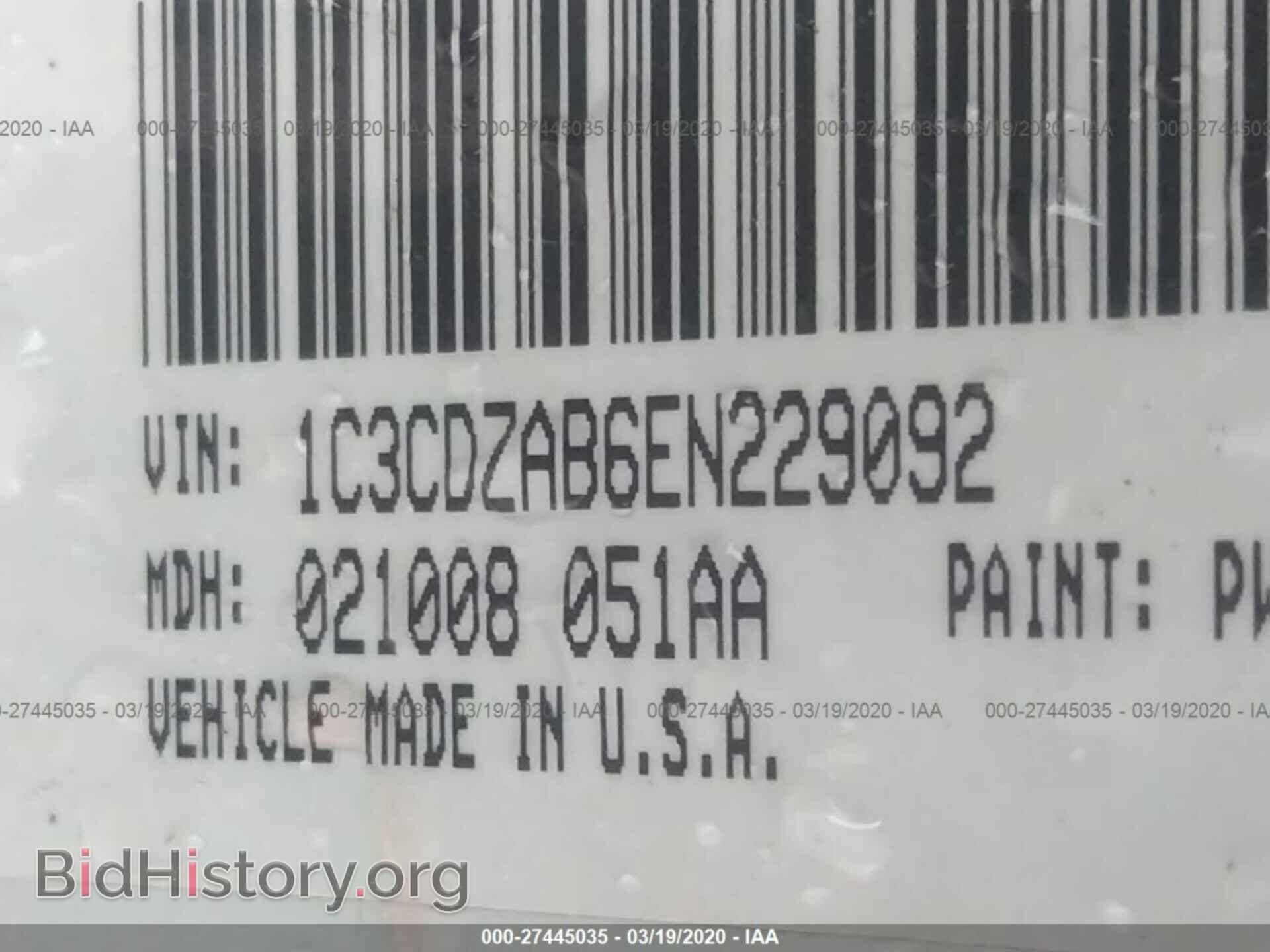 2014 DODGE AVENGER - VIN: 1C3CDZAB6EN229092 - Photo 9