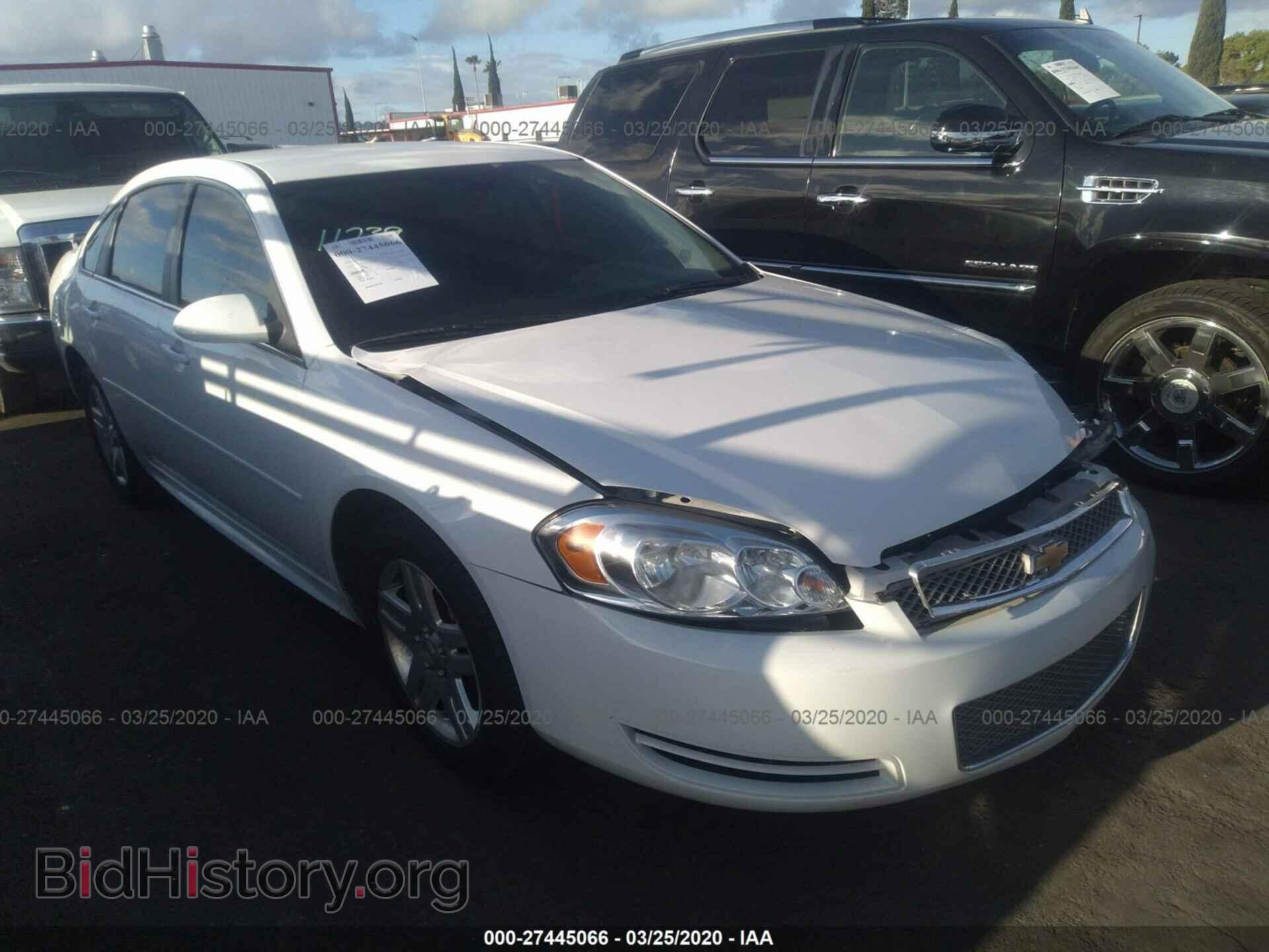 Фотография 2G1WB5E38G1111472 - CHEVROLET IMPALA LIMITED 2016