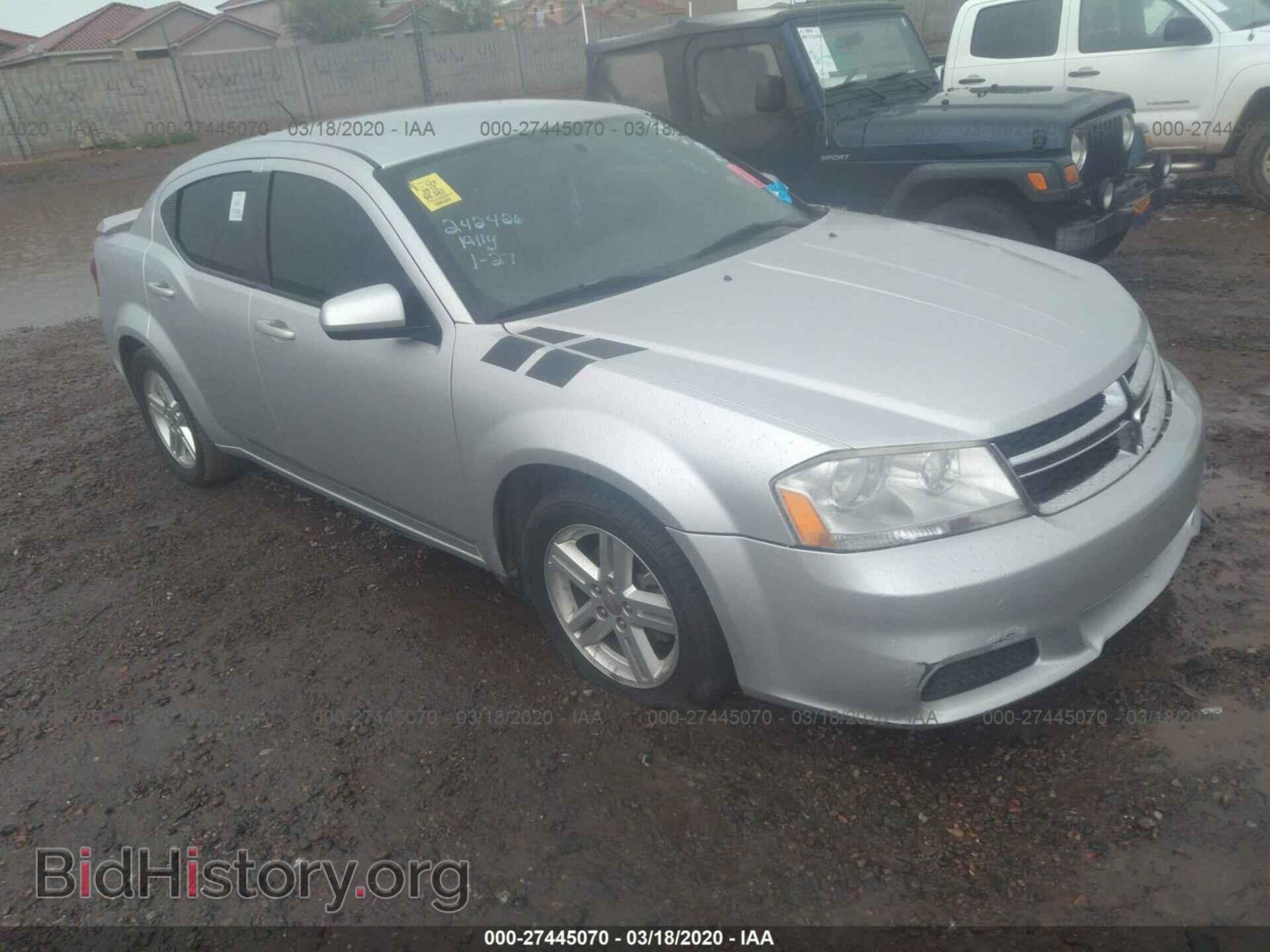 Photo 1C3CDZCB5CN242426 - DODGE AVENGER 2012