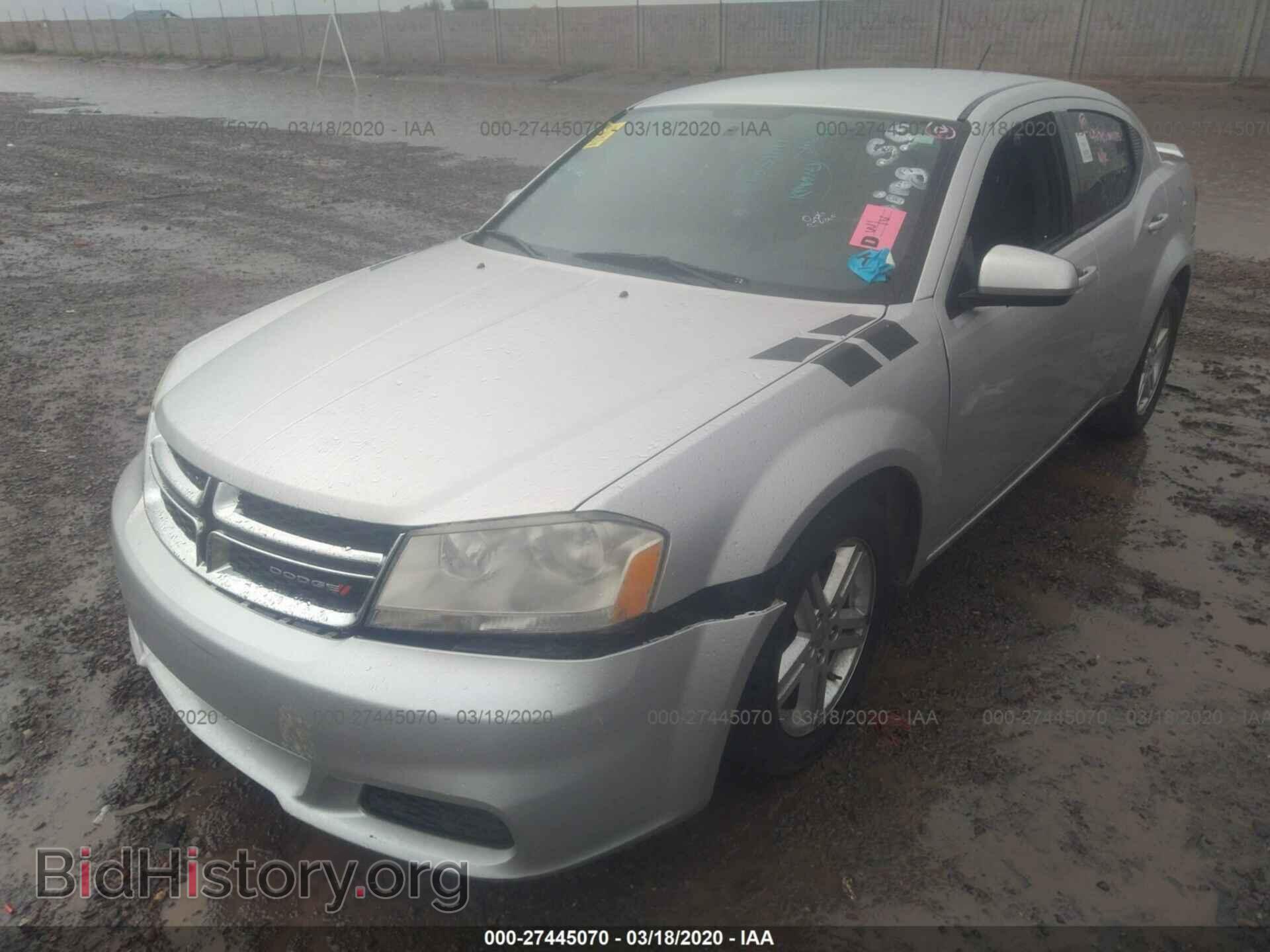 2012 DODGE AVENGER - VIN: 1C3CDZCB5CN242426 - Photo 2