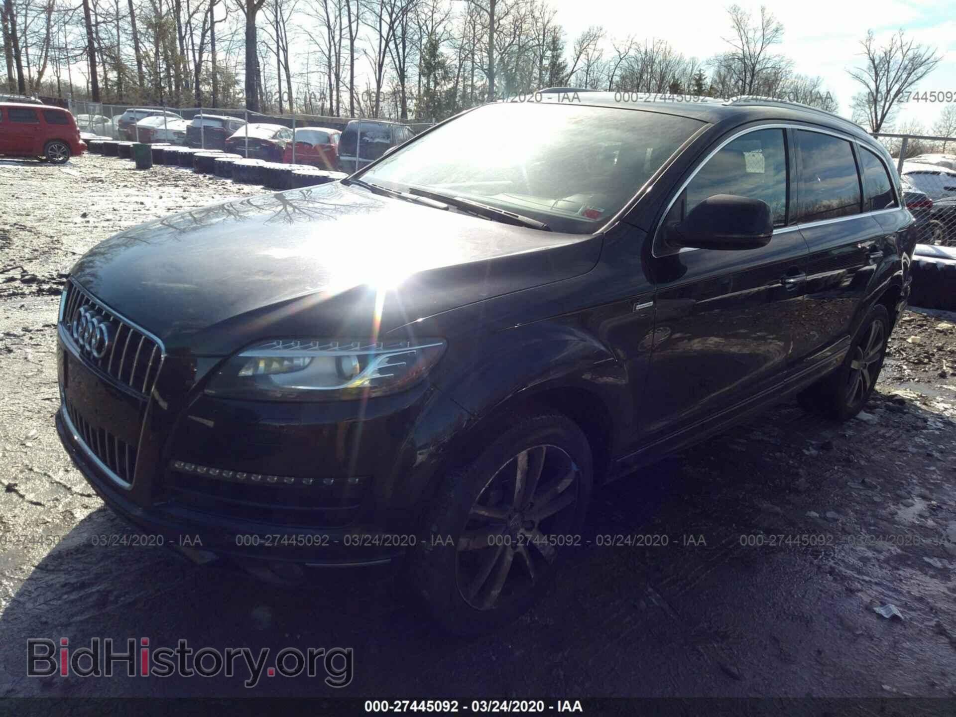 2012 AUDI Q7 - VIN: WA1LGAFE3CD001779 - Фото 2