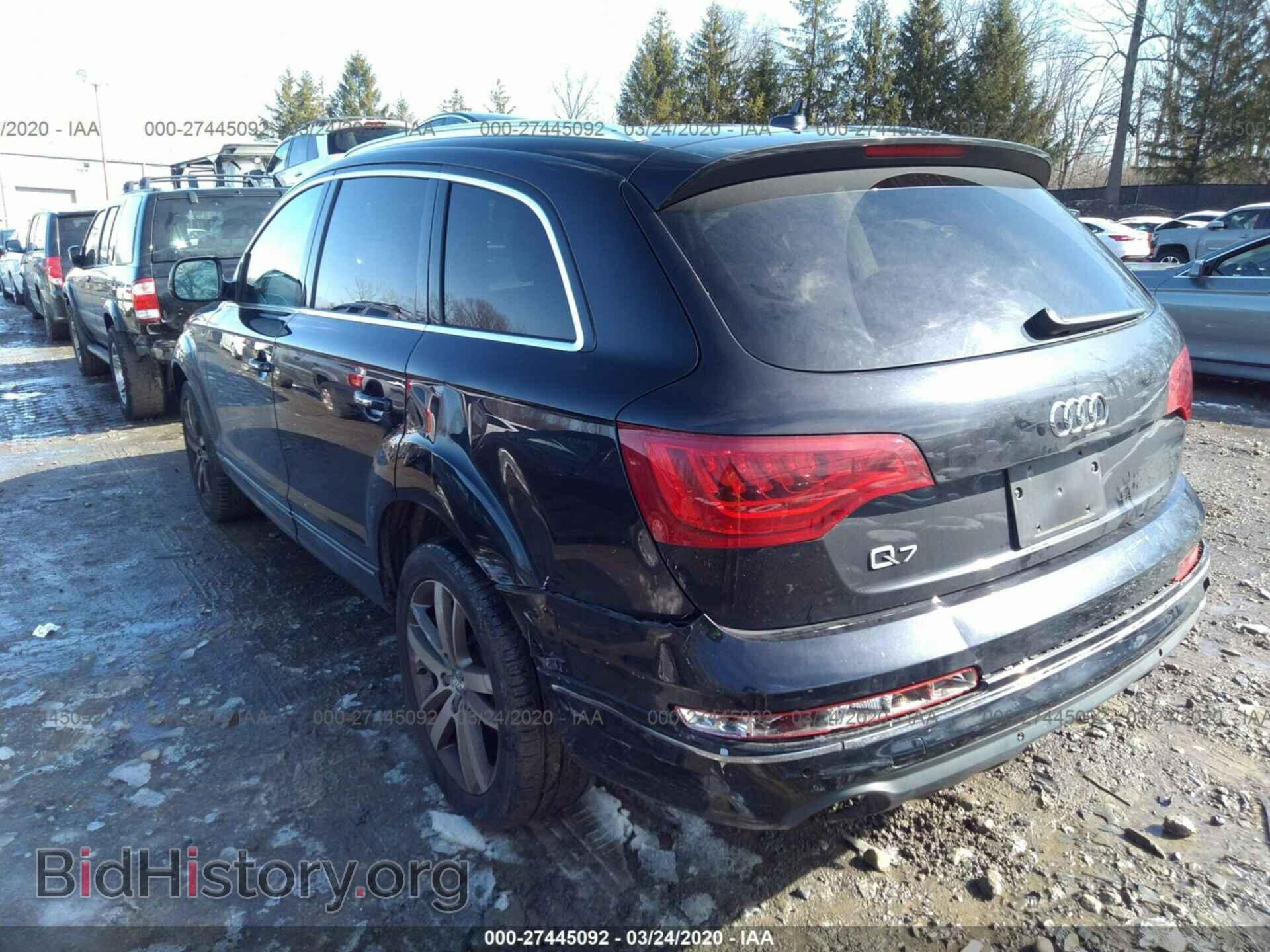 2012 AUDI Q7 - VIN: WA1LGAFE3CD001779 - Фото 3