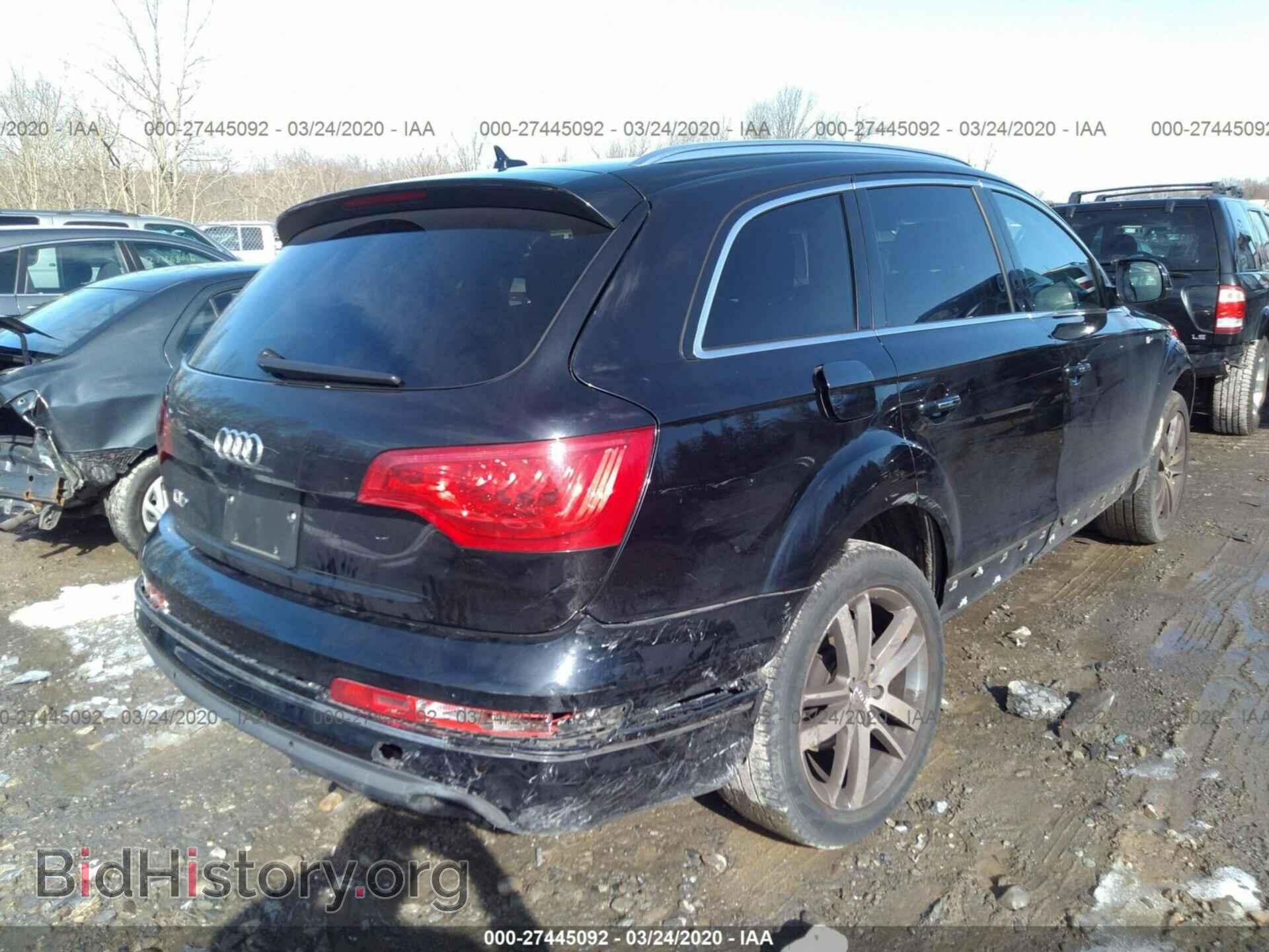 2012 AUDI Q7 - VIN: WA1LGAFE3CD001779 - Фото 4