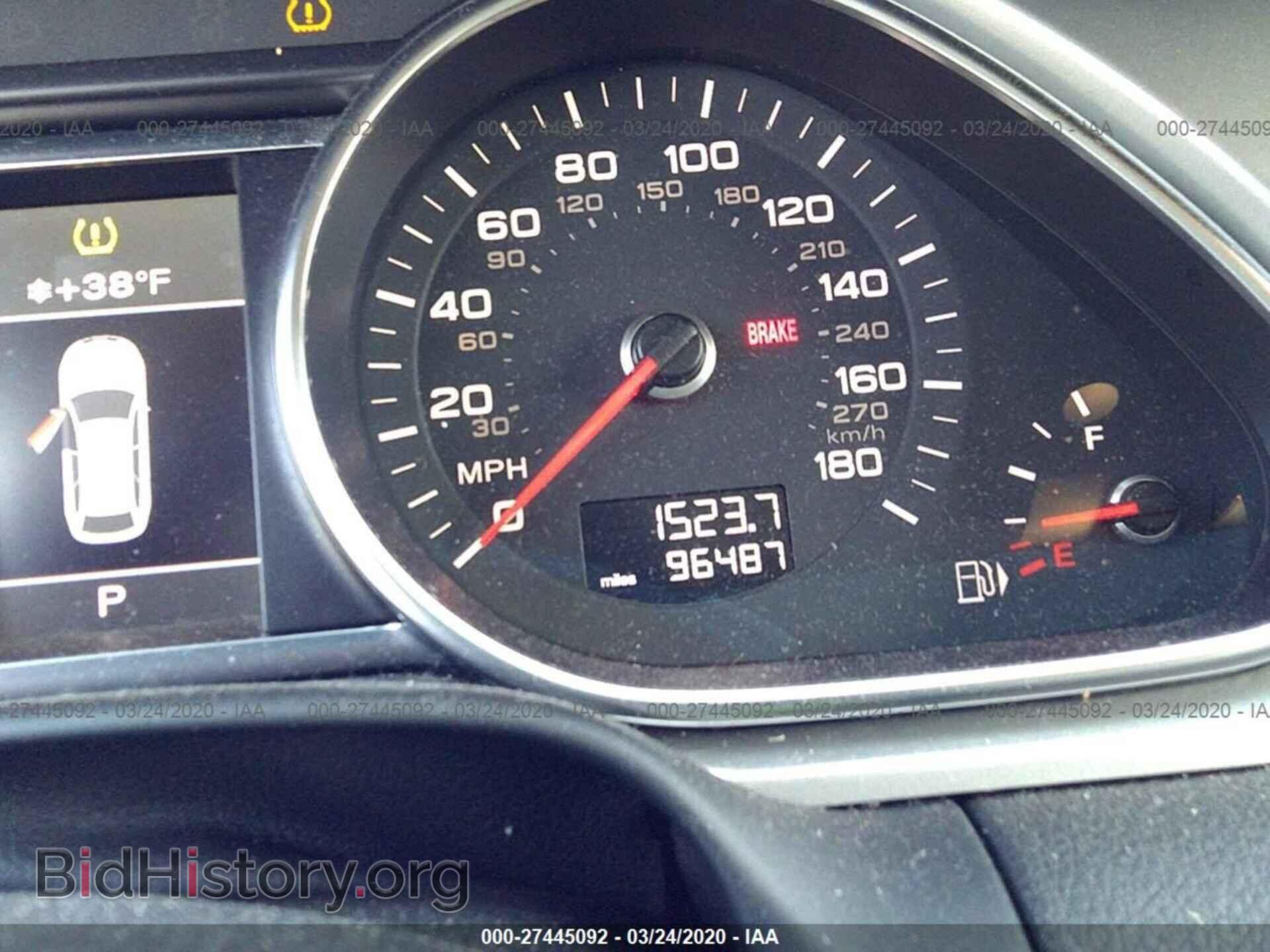 2012 AUDI Q7 - VIN: WA1LGAFE3CD001779 - Фото 7