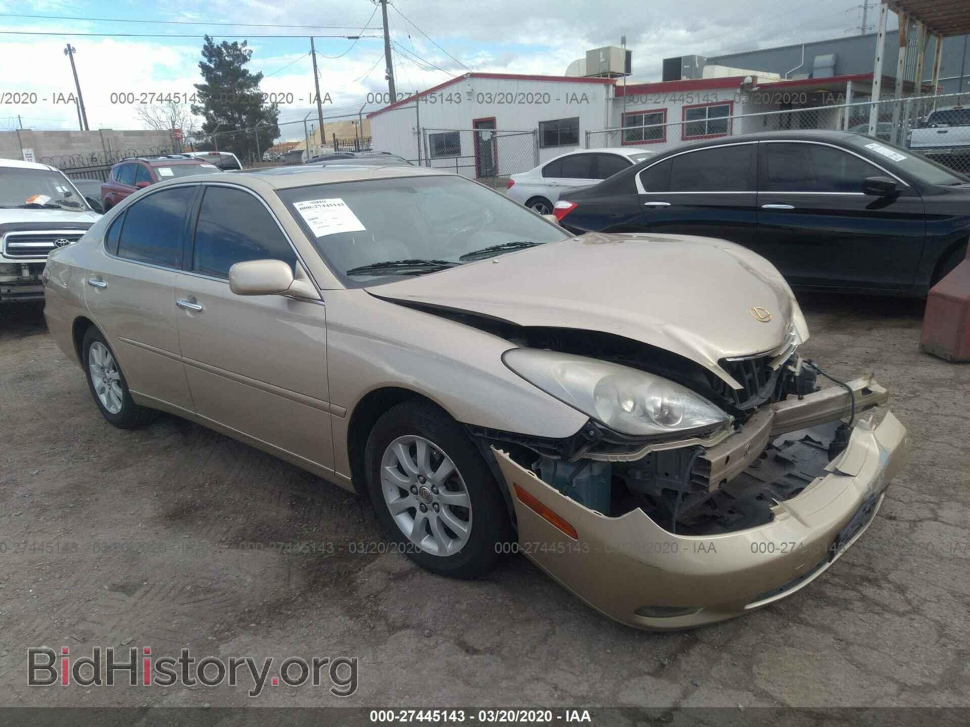 Фотография JTHBF30G936005994 - LEXUS ES 2003