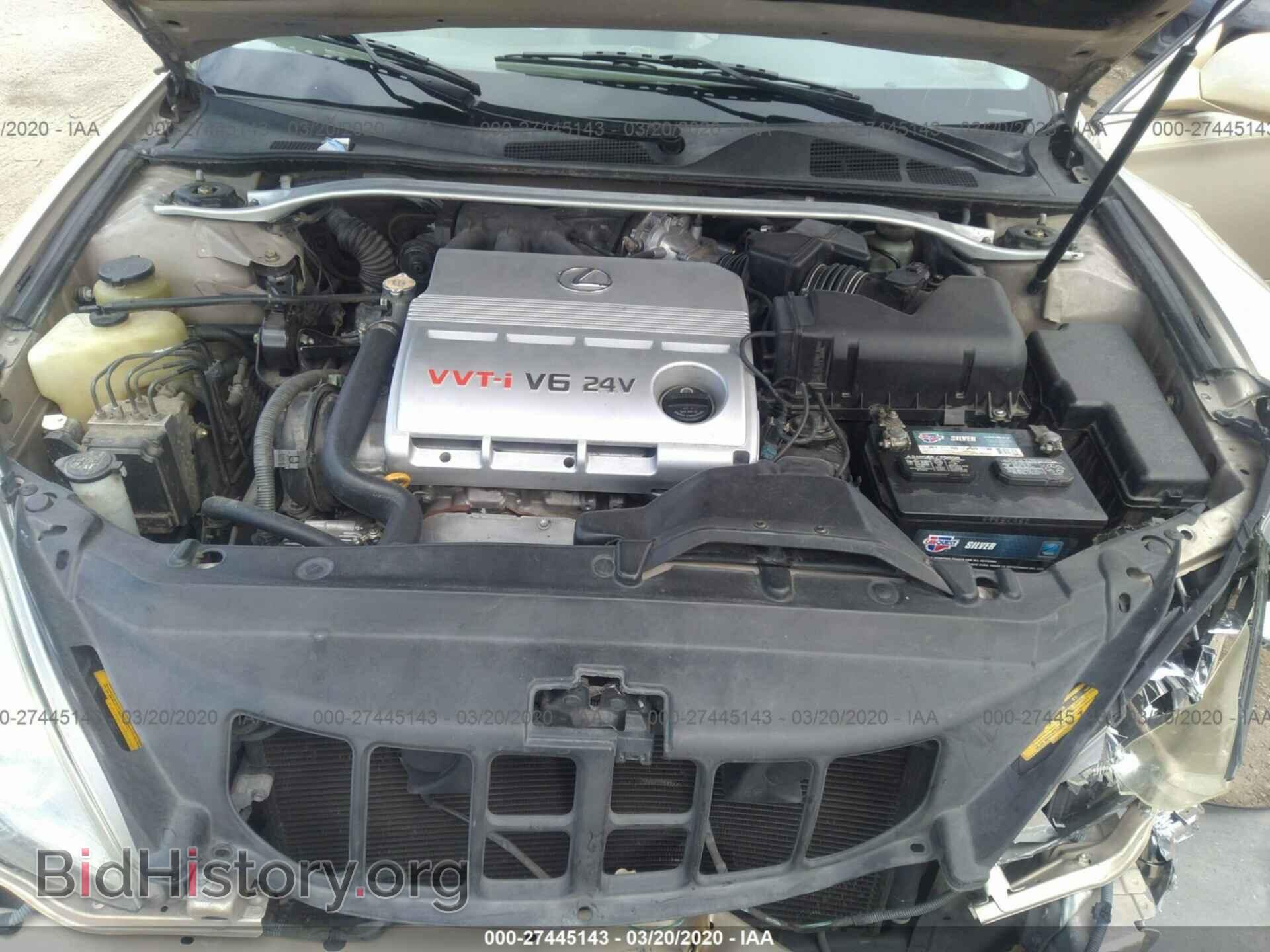 2003 LEXUS ES - VIN: JTHBF30G936005994 - Фото 10