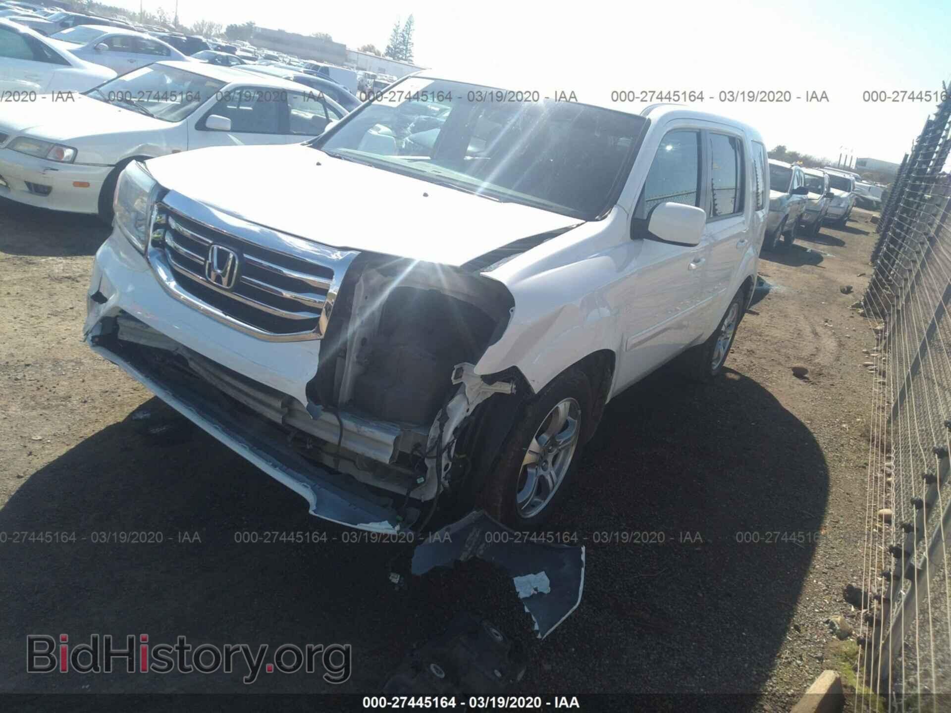 2013 HONDA PILOT - VIN: 5FNYF3H46DB040102 - Фото 2