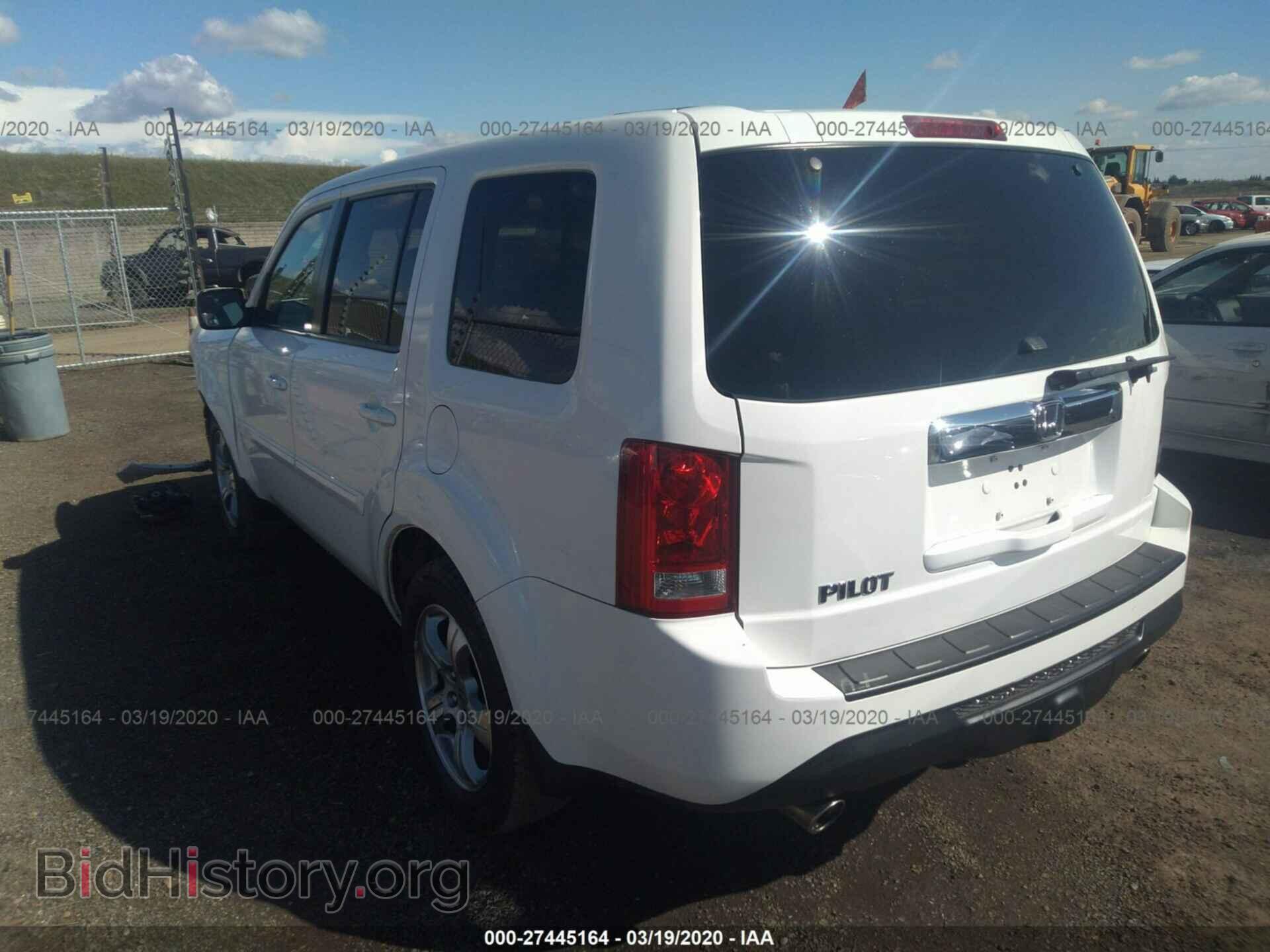 2013 HONDA PILOT - VIN: 5FNYF3H46DB040102 - Фото 3