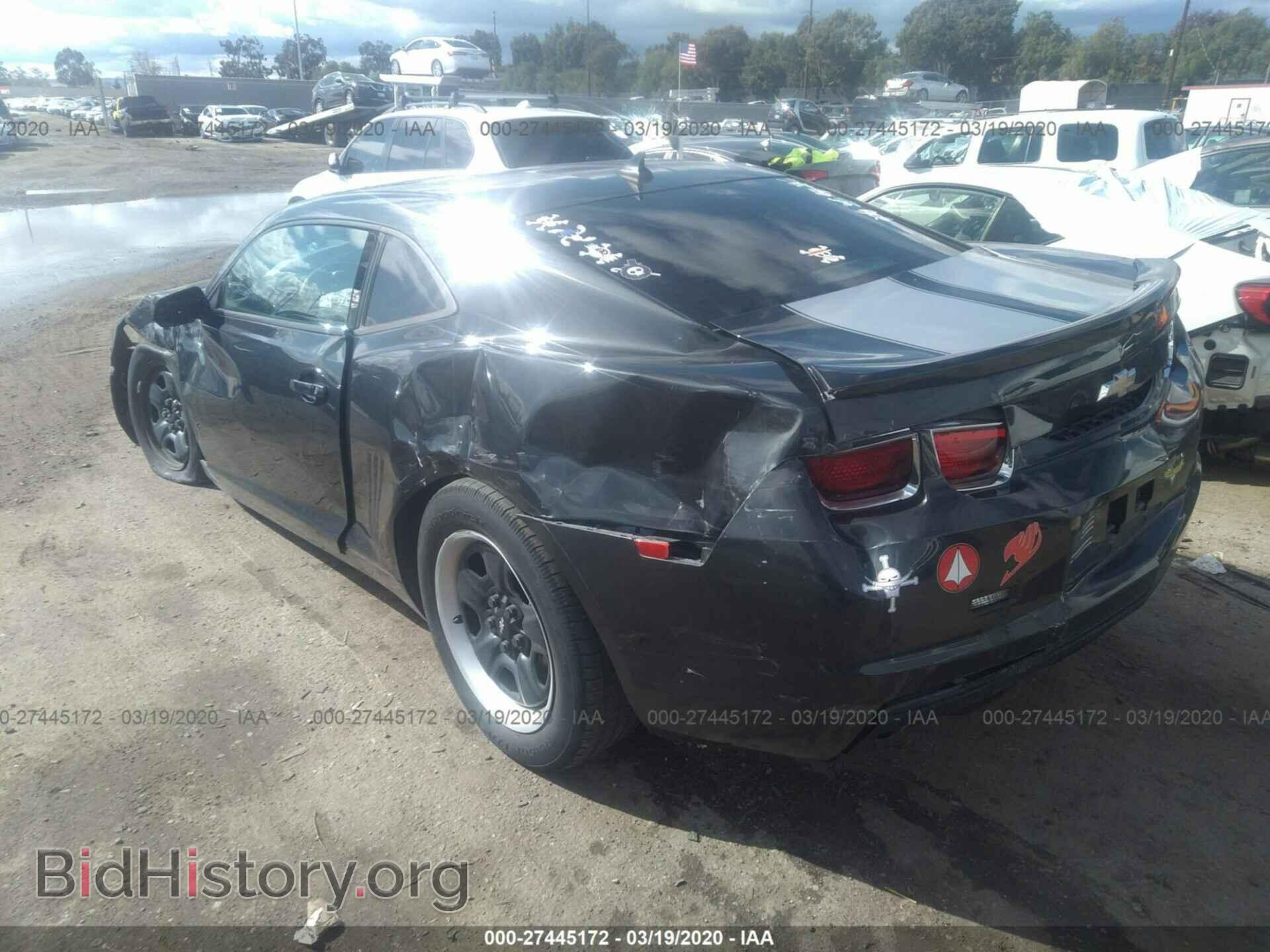 2013 CHEVROLET CAMARO - VIN: 2G1FA1E38D9221429 - Фото 3
