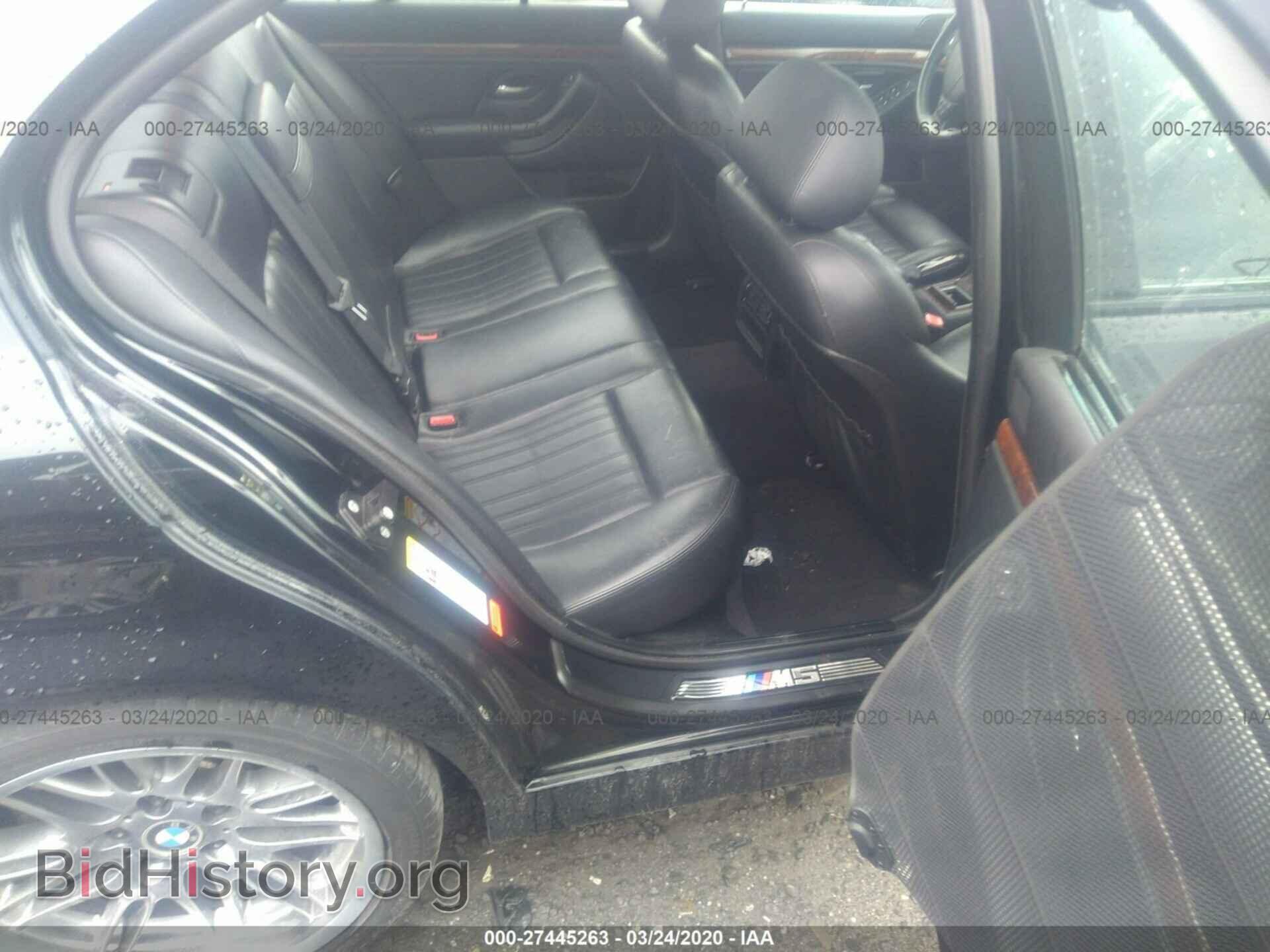 2000 BMW M5 - VIN: WBSDE9342YBZ94889 - Фото 8