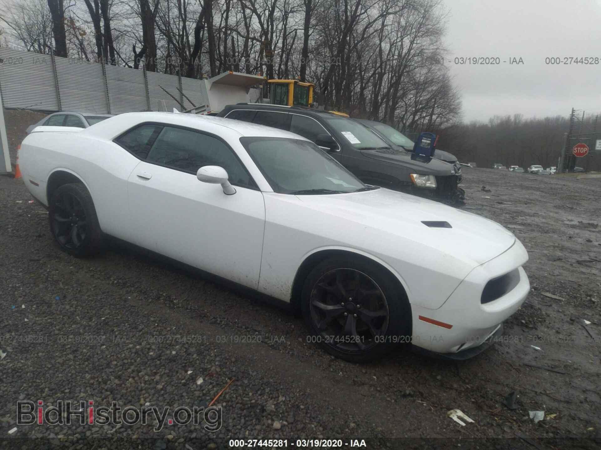 Photo 2C3CDZAG1GH300299 - DODGE CHALLENGER 2016