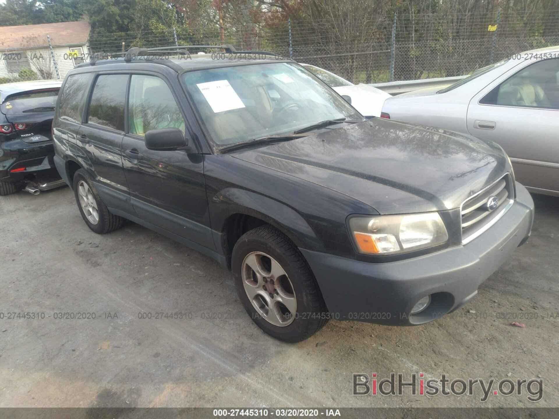 Photo JF1SG63625H700110 - SUBARU FORESTER 2005