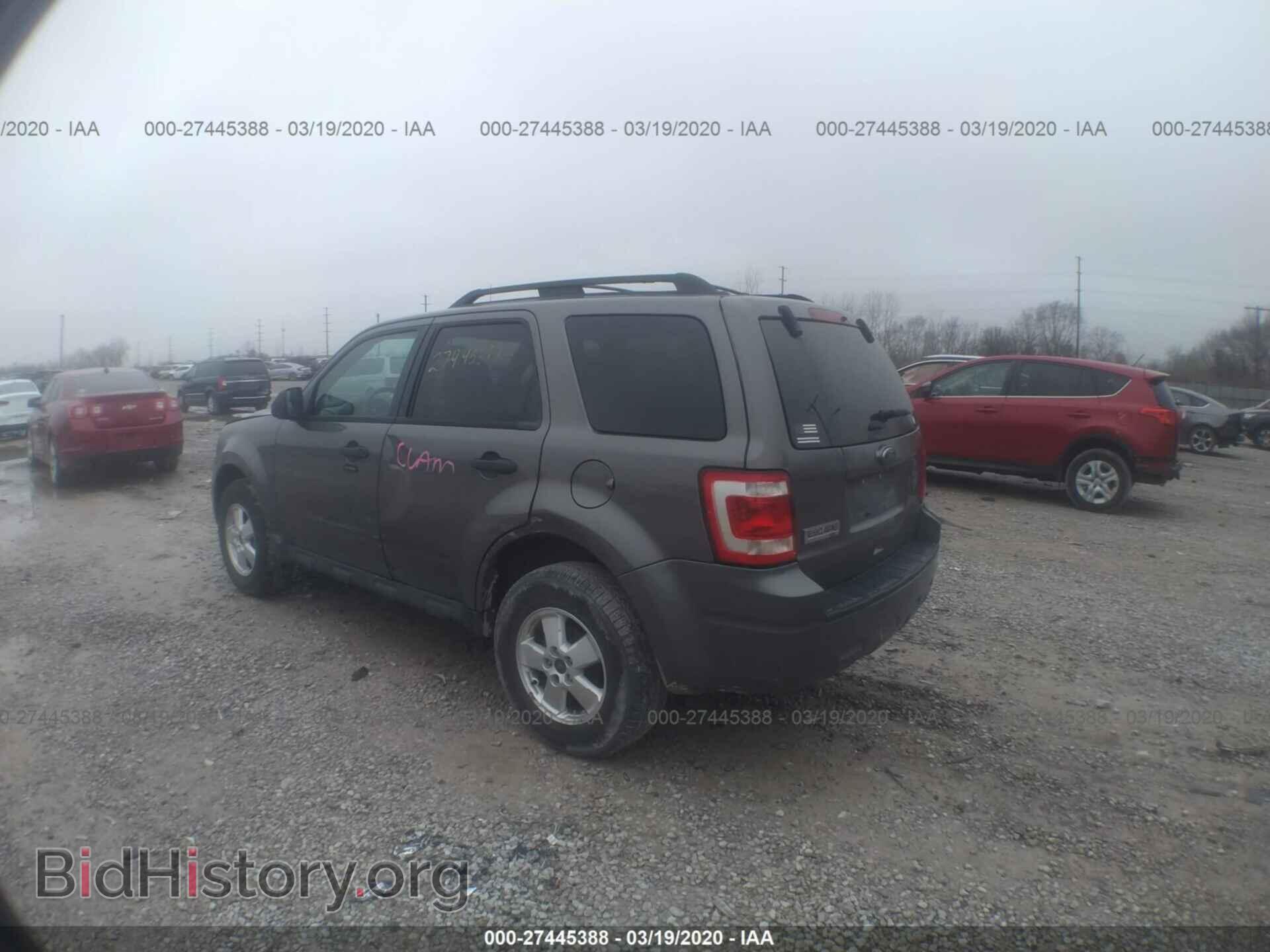 2012 FORD ESCAPE - VIN: 1FMCU9D73CKA11060 - Фото 3