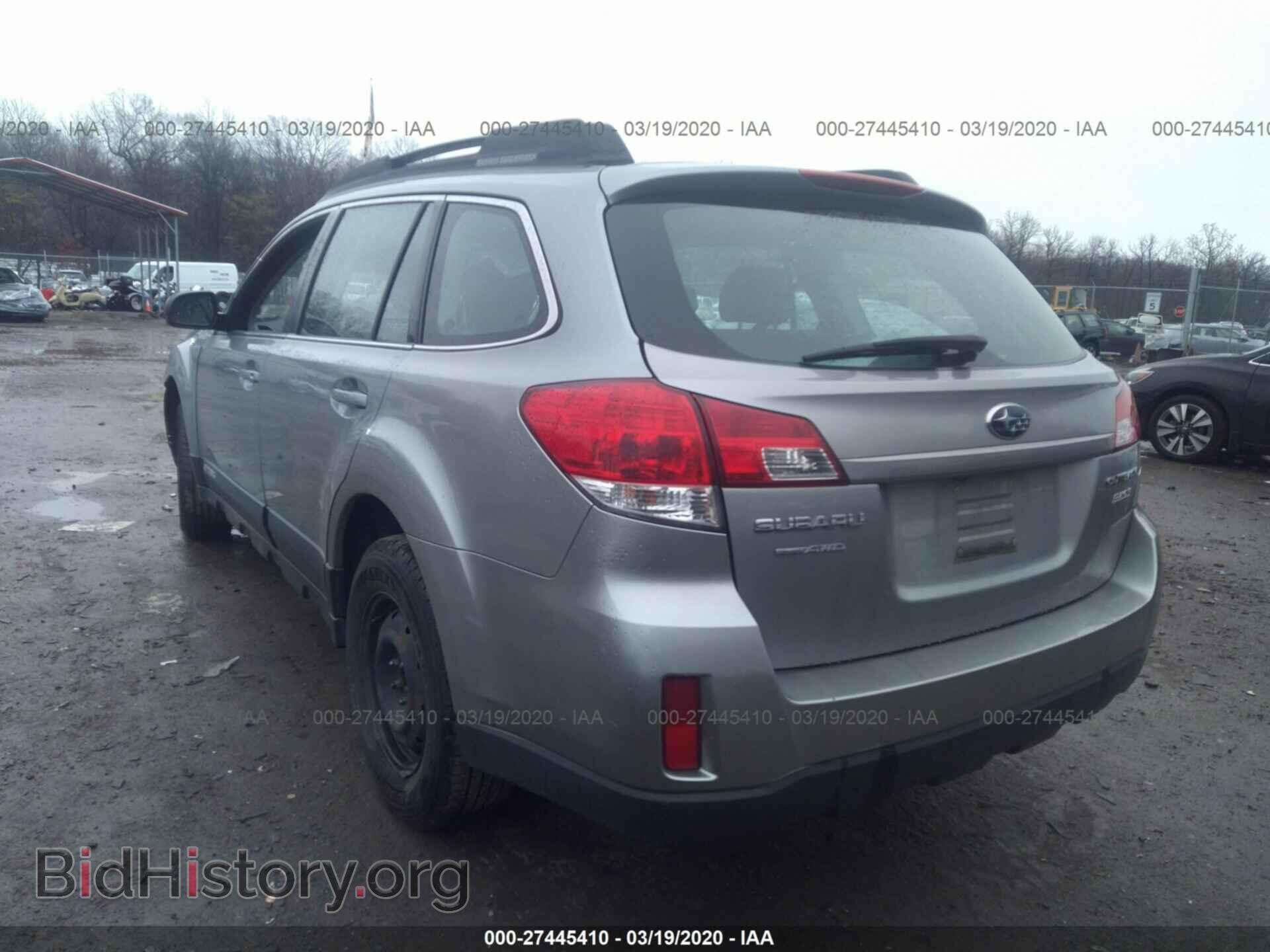 2011 SUBARU OUTBACK - VIN: 4S4BRBAC9B3424907 - Фото 3