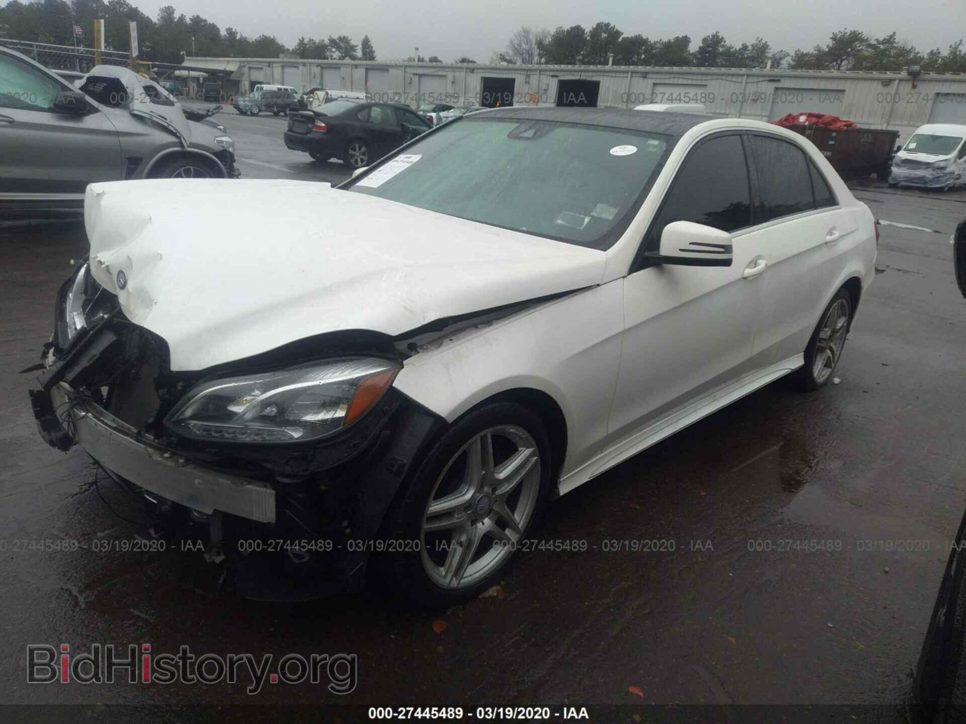 2014 MERCEDES-BENZ E - VIN: WDDHF8JB5EA885755 - Фото 2