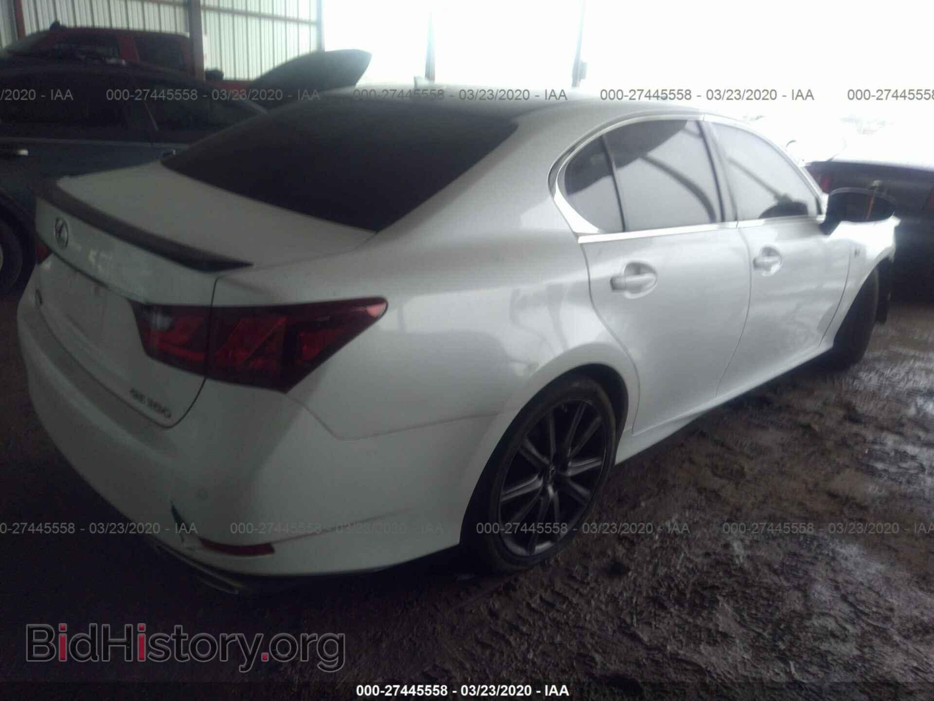 2013 LEXUS GS - VIN: JTHBE1BL7D5003881 - Фото 4