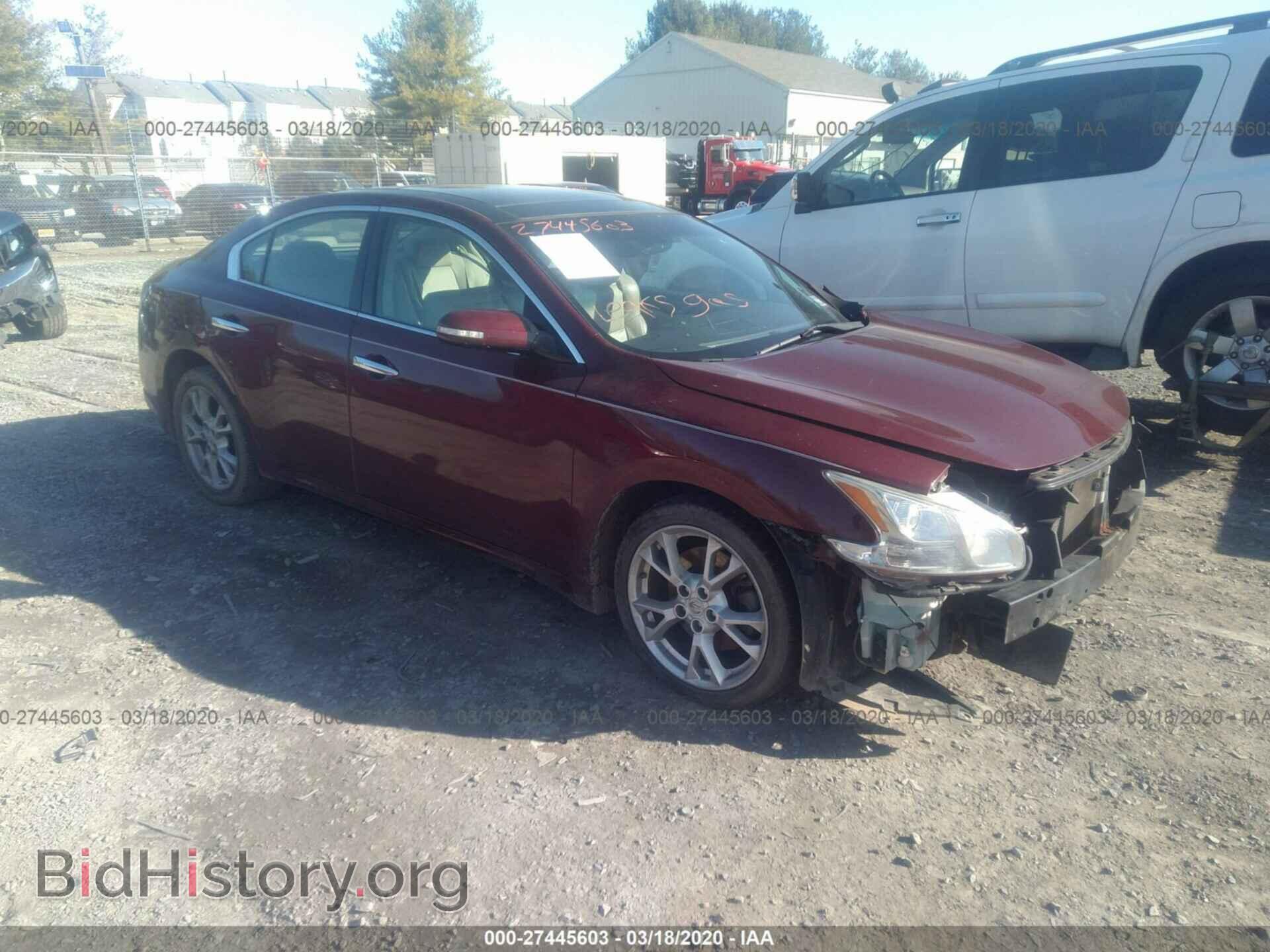 Photo 1N4AA5AP2CC837061 - NISSAN MAXIMA 2012
