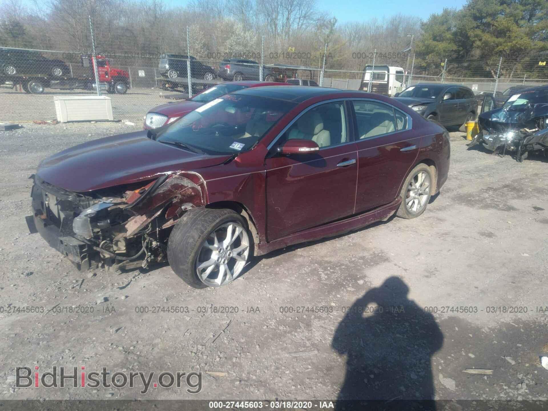 2012 NISSAN MAXIMA - VIN: 1N4AA5AP2CC837061 - Фото 2