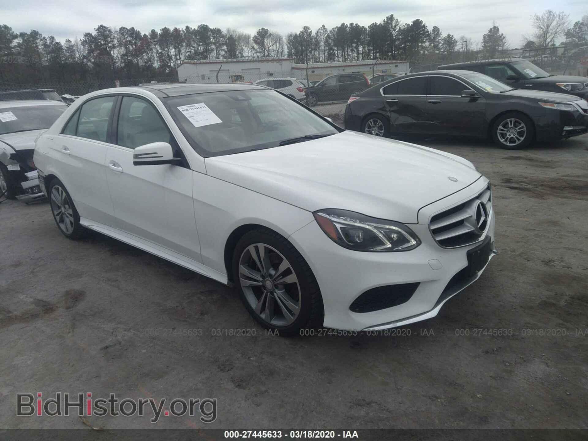 Photo WDDHF8JB5GB169130 - MERCEDES-BENZ E 2016