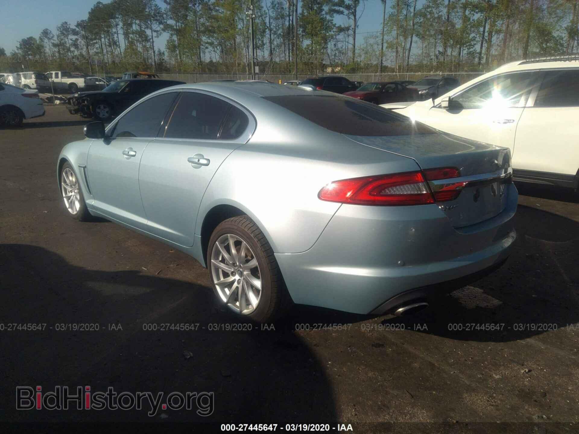 2012 JAGUAR XF - VIN: SAJWA0FB9CLS38420 - Фото 3