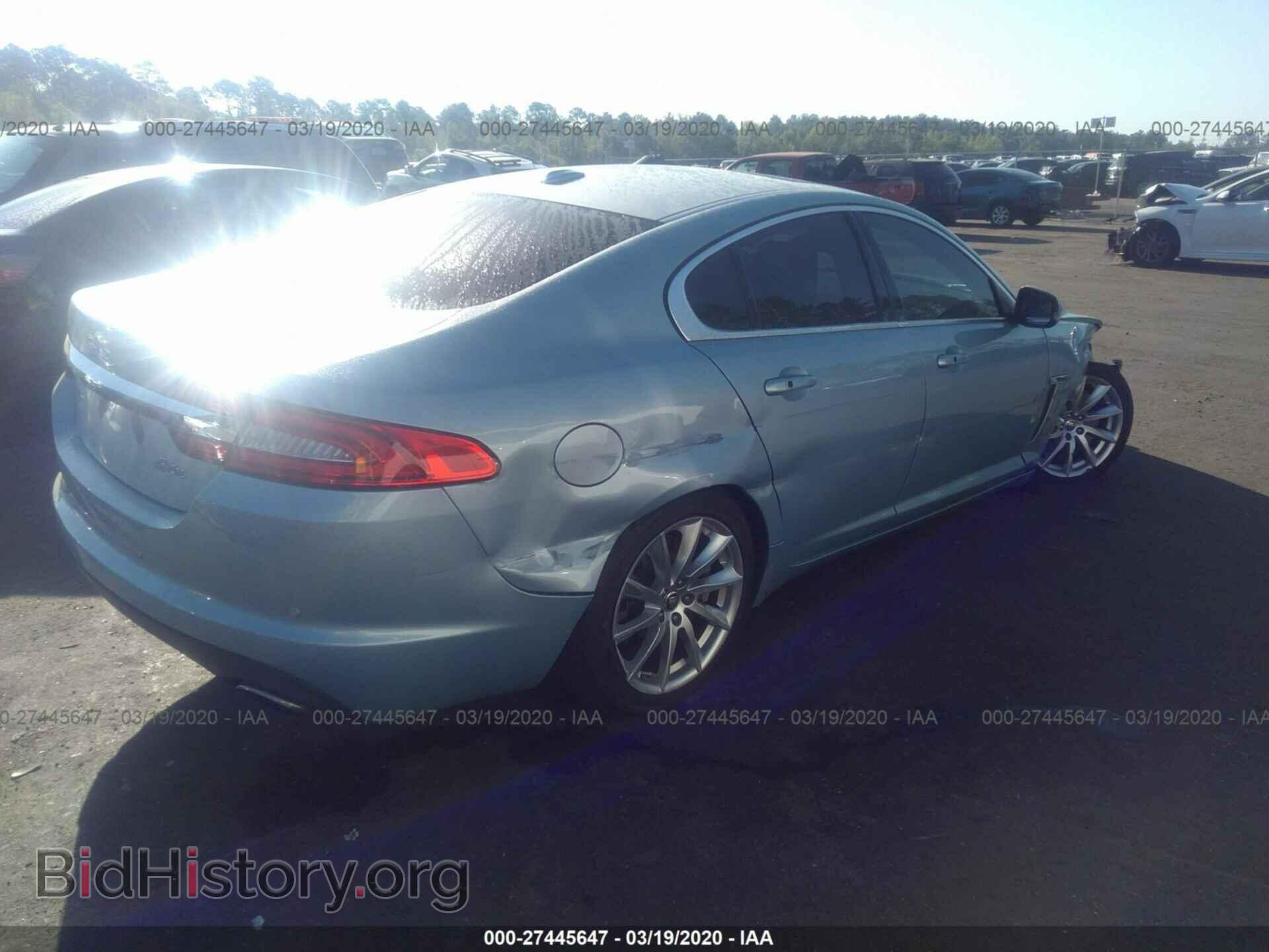 2012 JAGUAR XF - VIN: SAJWA0FB9CLS38420 - Фото 4