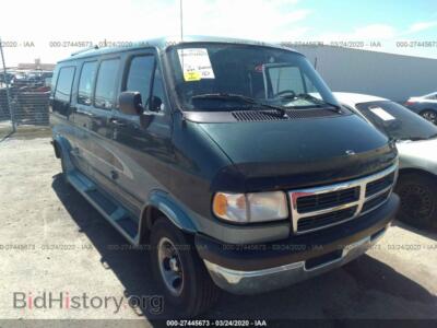 1996 Dodge RAM VAN B2500, green — VIN 2B6HB21Y2TK132522, IAAI