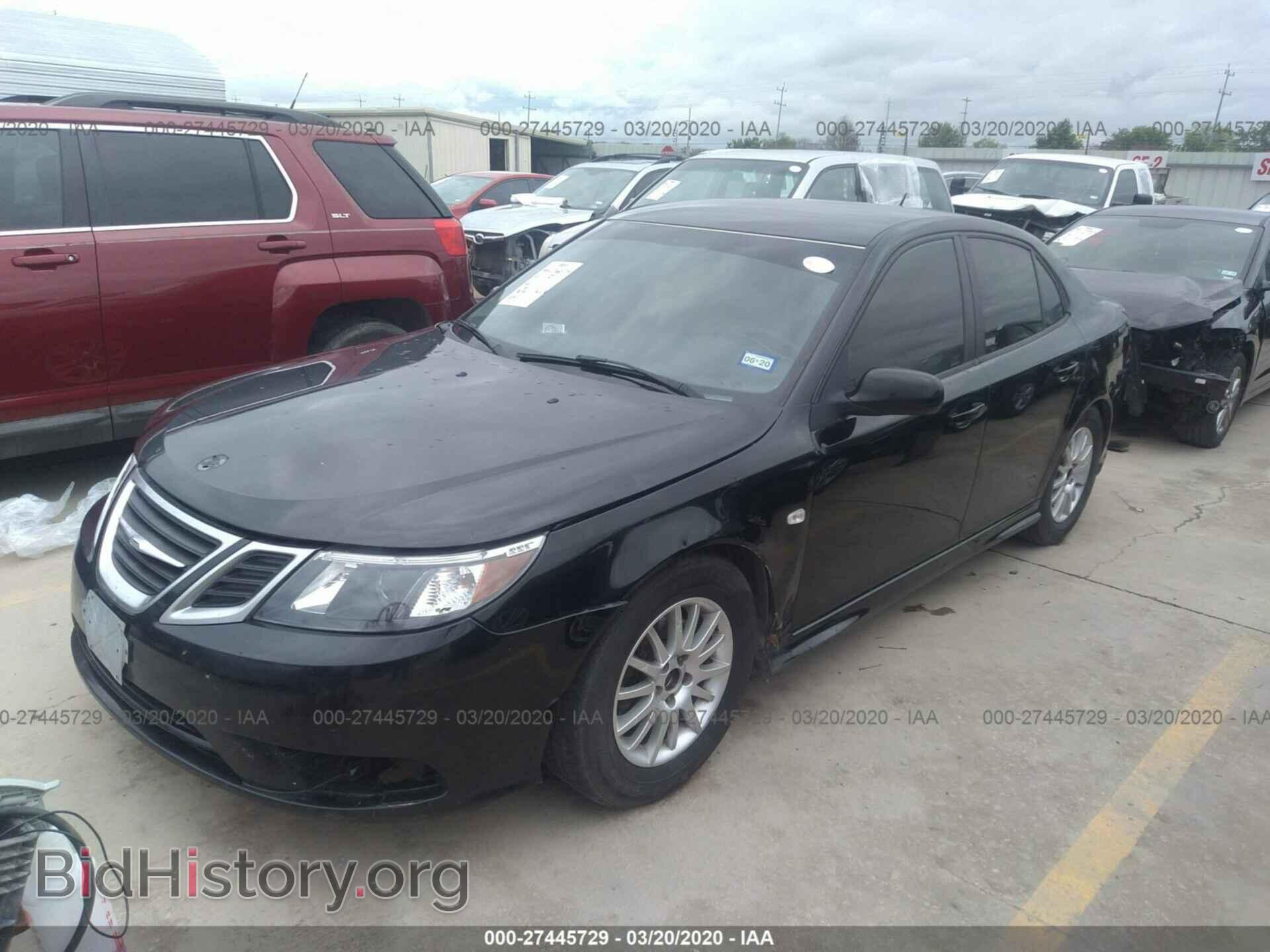 2008 SAAB 9-3 - VIN: YS3FB49Y281107103 - Фото 2