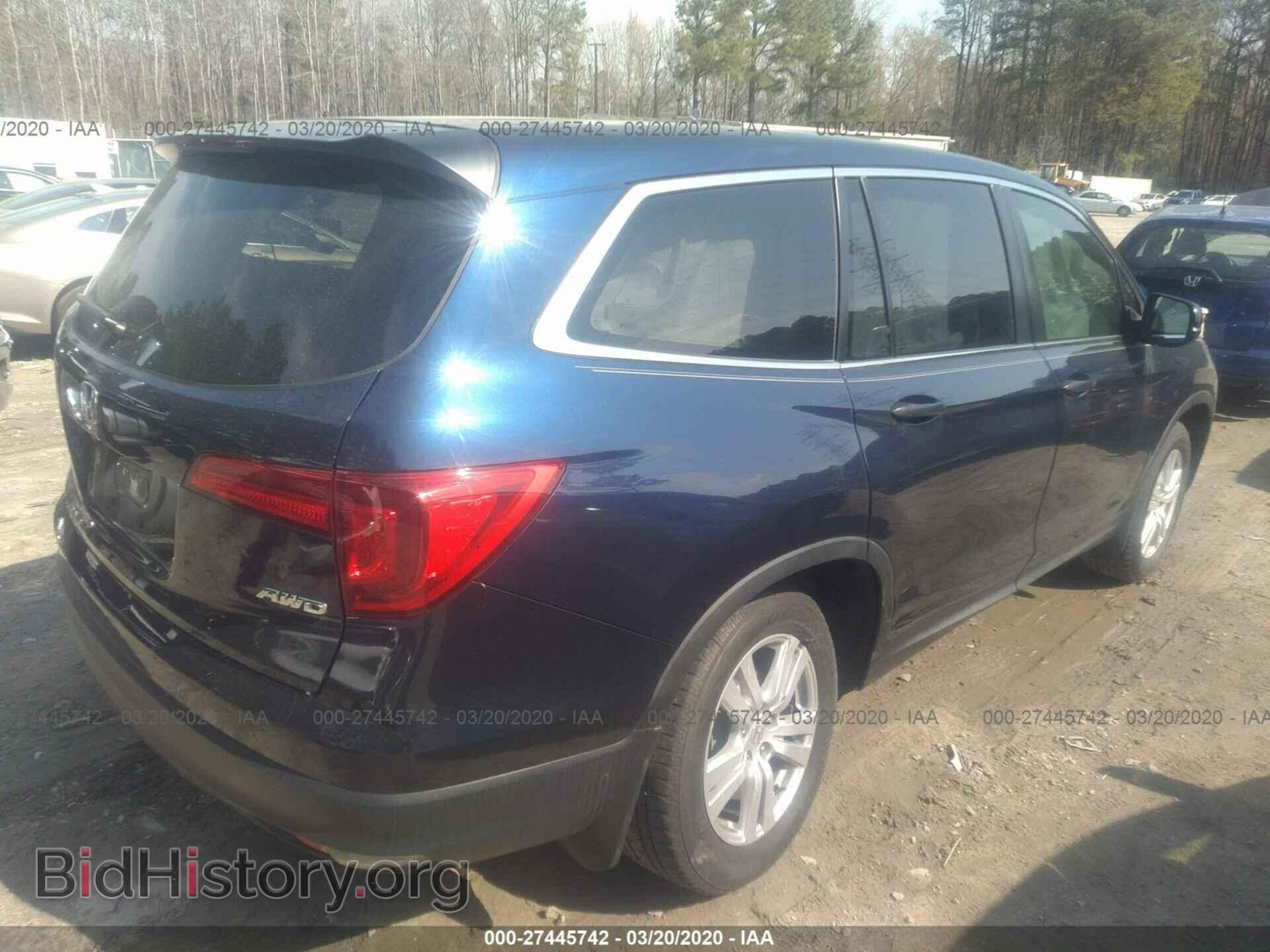 2016 HONDA PILOT - VIN: 5FNYF6H11GB010453 - Фото 4