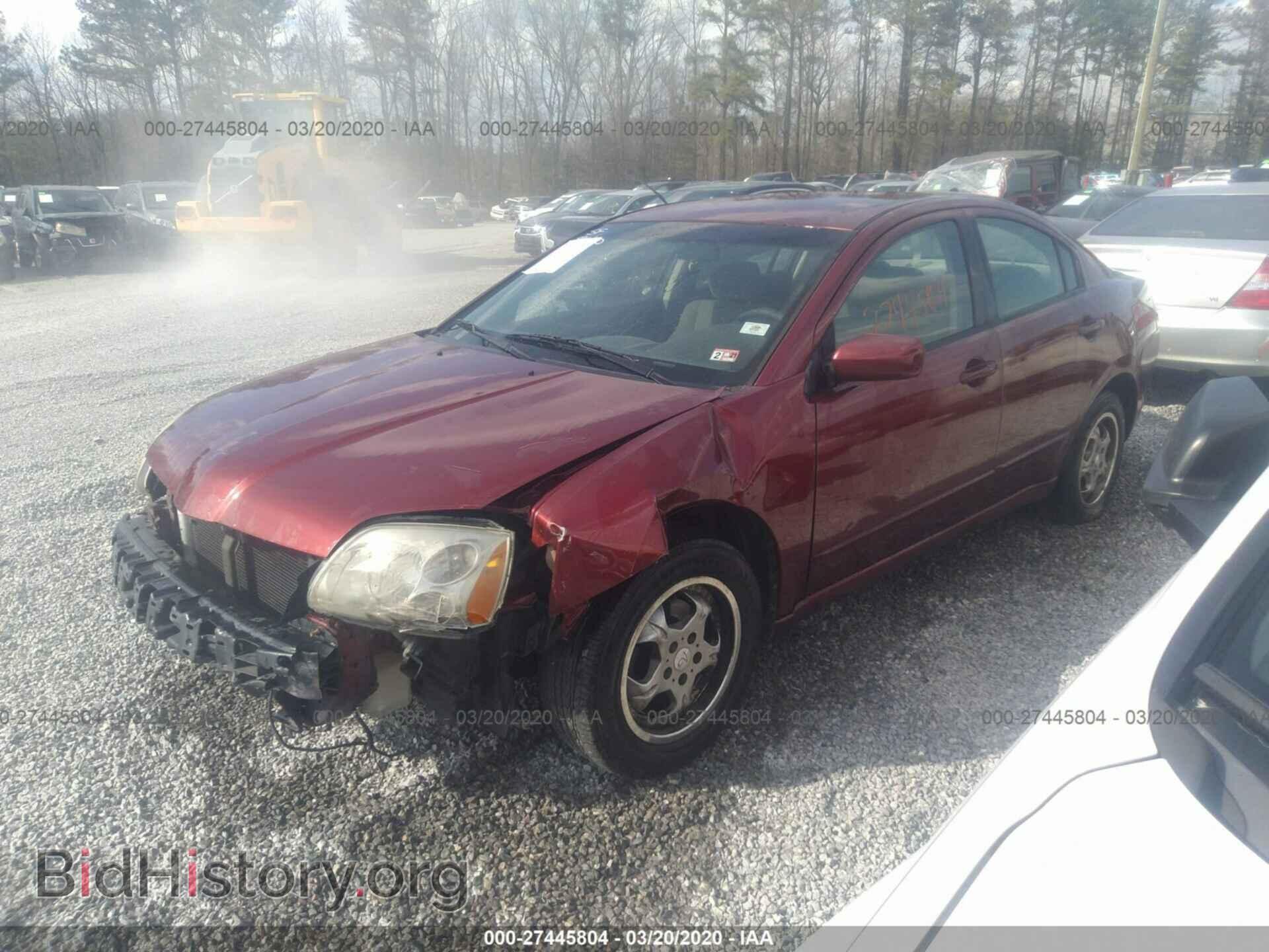 2005 MITSUBISHI GALANT - VIN: 4A3AB36F45E023445 - Фото 2