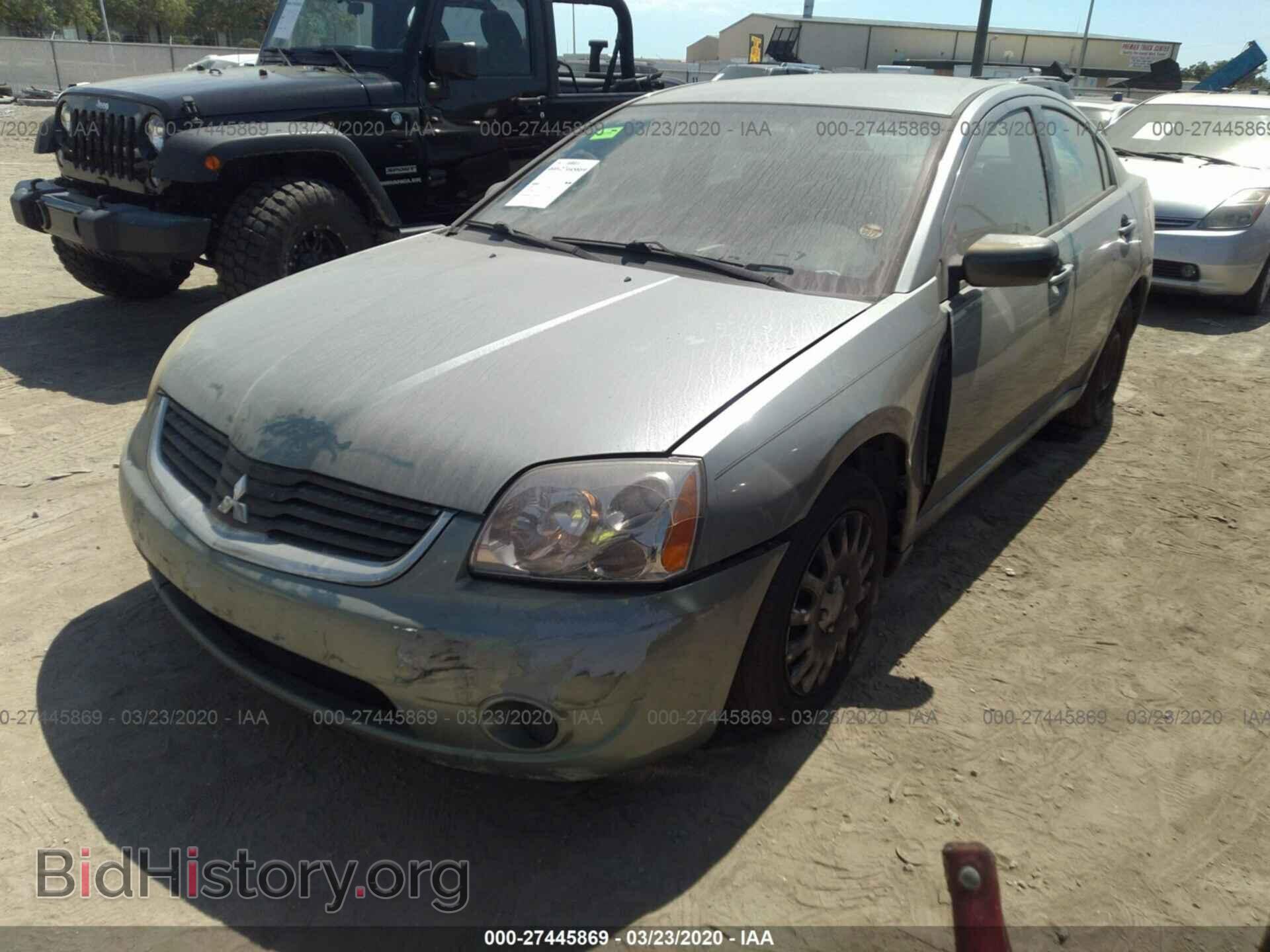 2007 MITSUBISHI GALANT - VIN: 4A3AB36F97E024559 - Фото 2