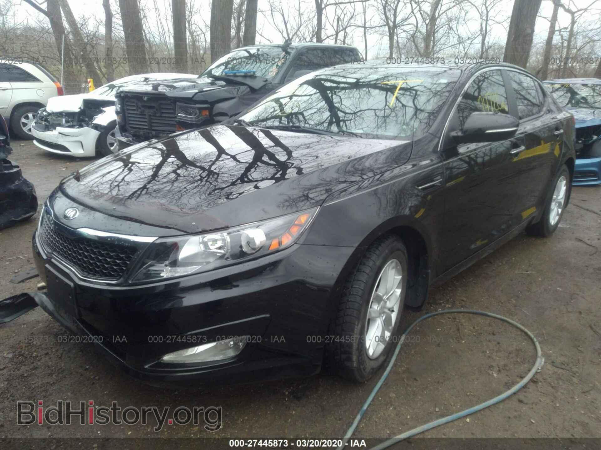 2013 KIA OPTIMA - VIN: KNAGM4A75D5327926 - Фото 2