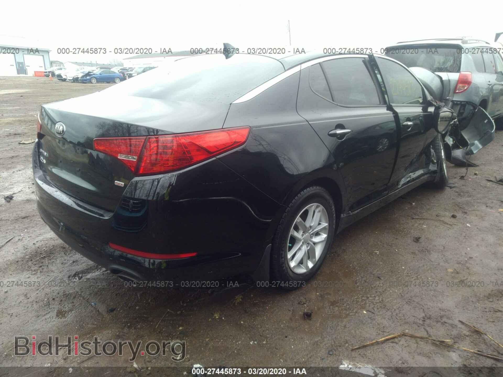 2013 KIA OPTIMA - VIN: KNAGM4A75D5327926 - Фото 4