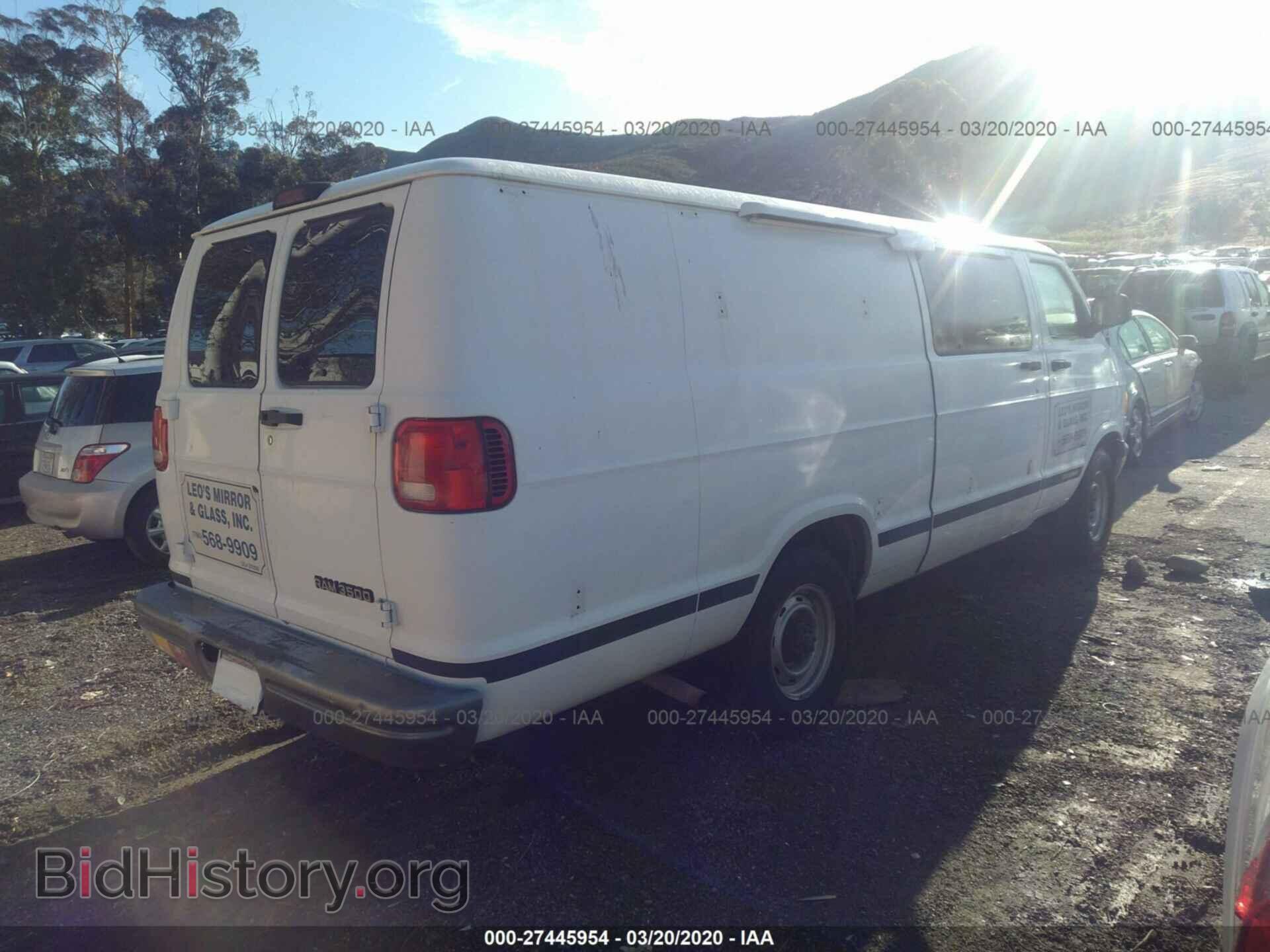 2002 DODGE RAM VAN - VIN: 2B7LB31Z42K118527 - Фото 4