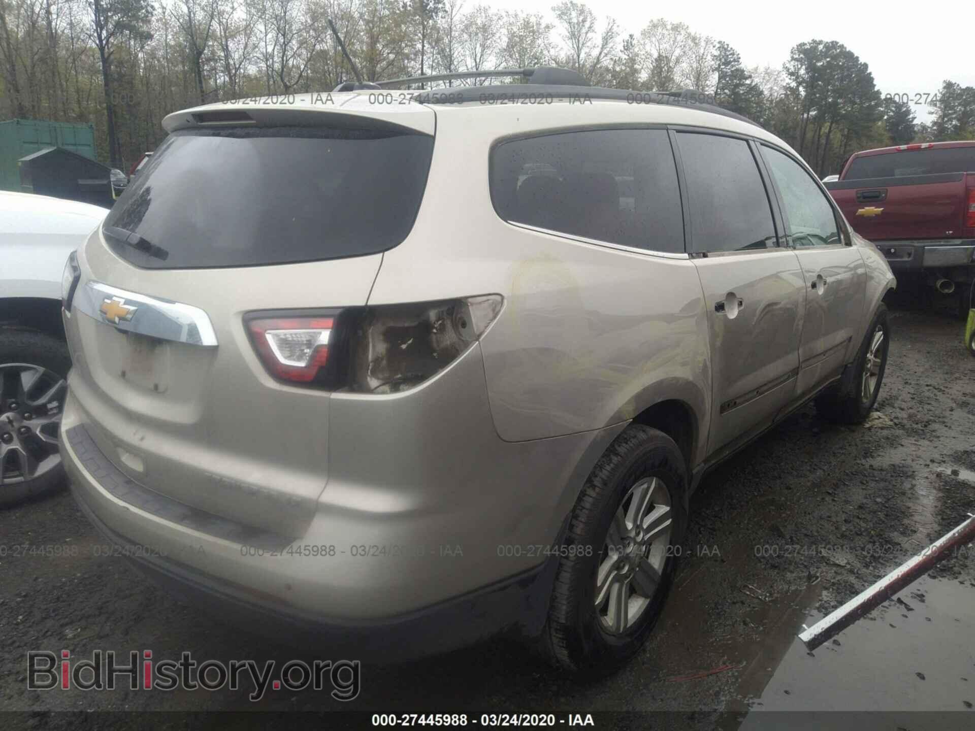 2013 CHEVROLET TRAVERSE - VIN: 1GNKRJKD0DJ147530 - Фото 4