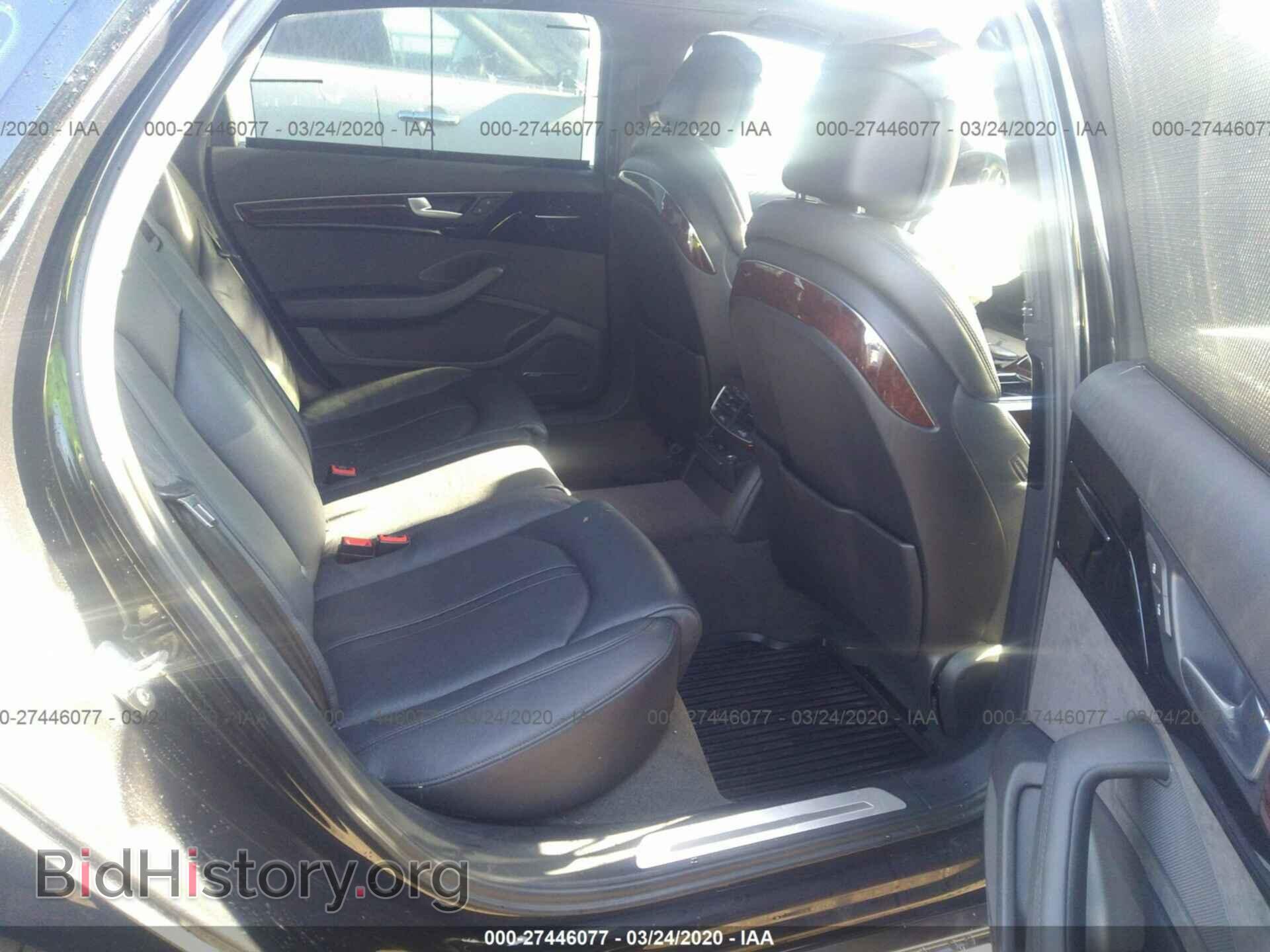 2013 AUDI A8 L - VIN: WAUR2AFD3DN017849 - Photo 8