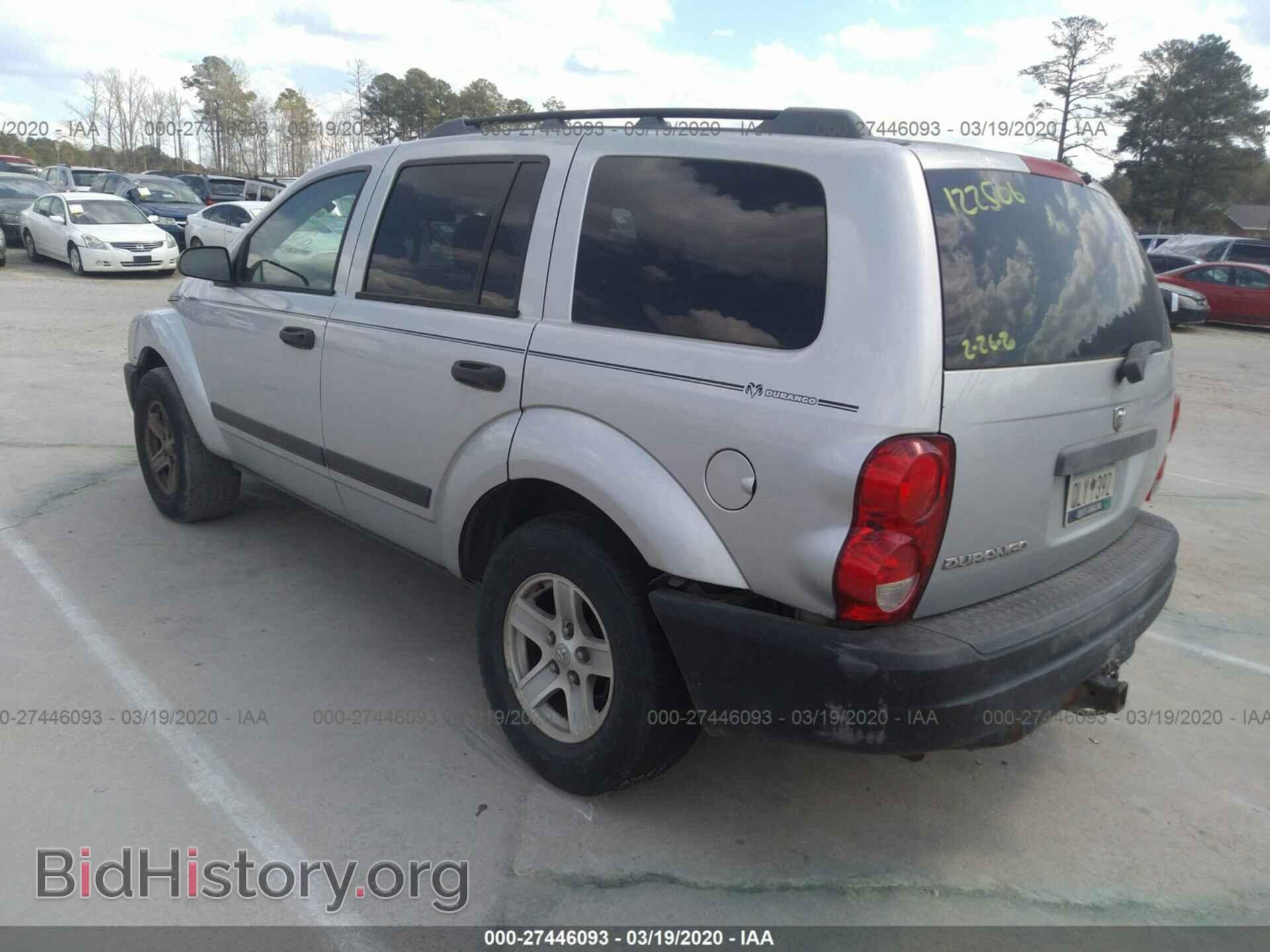 2006 DODGE DURANGO - VIN: 1D4HB38N56F122506 - Фото 3