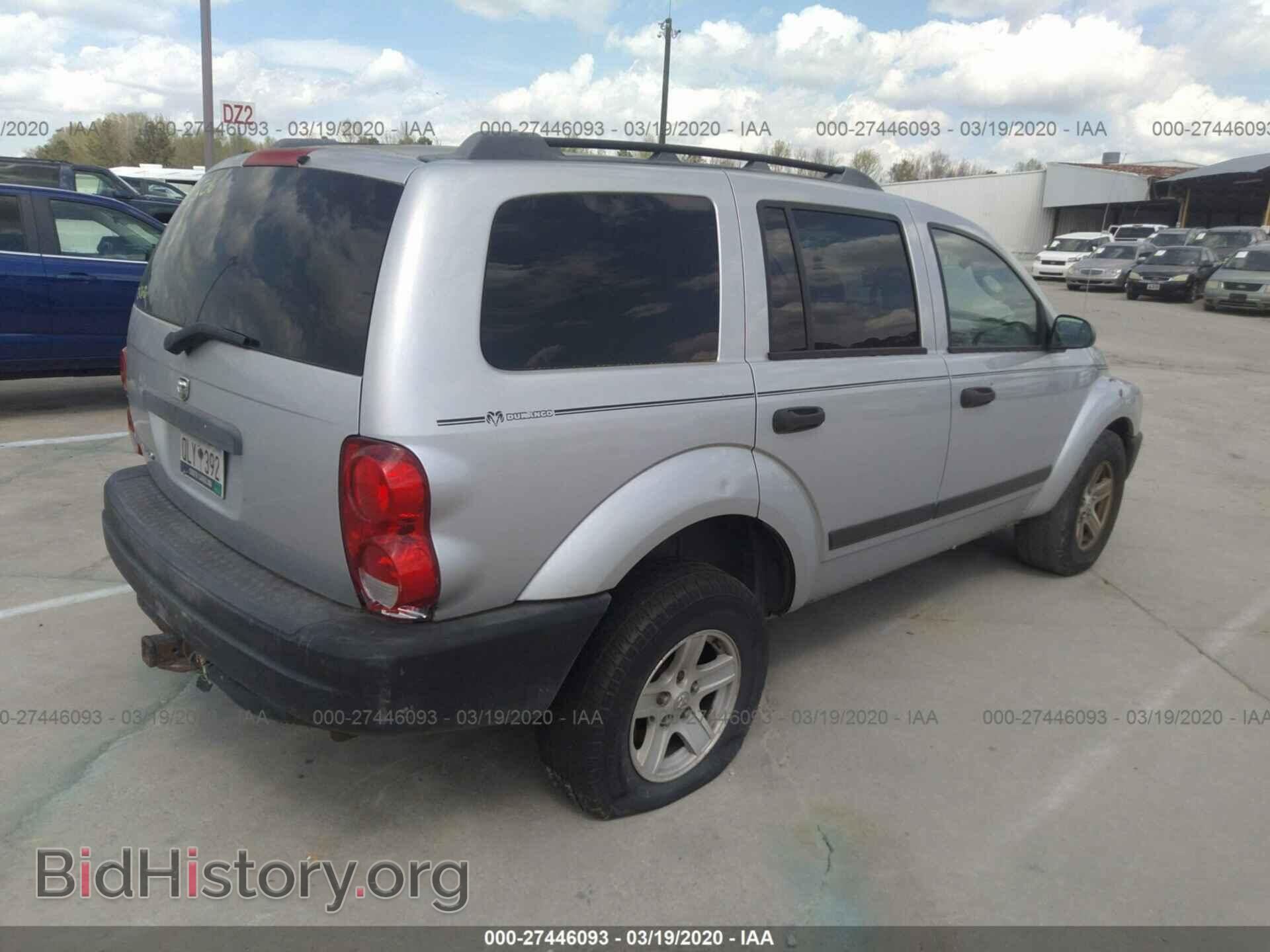 2006 DODGE DURANGO - VIN: 1D4HB38N56F122506 - Фото 4