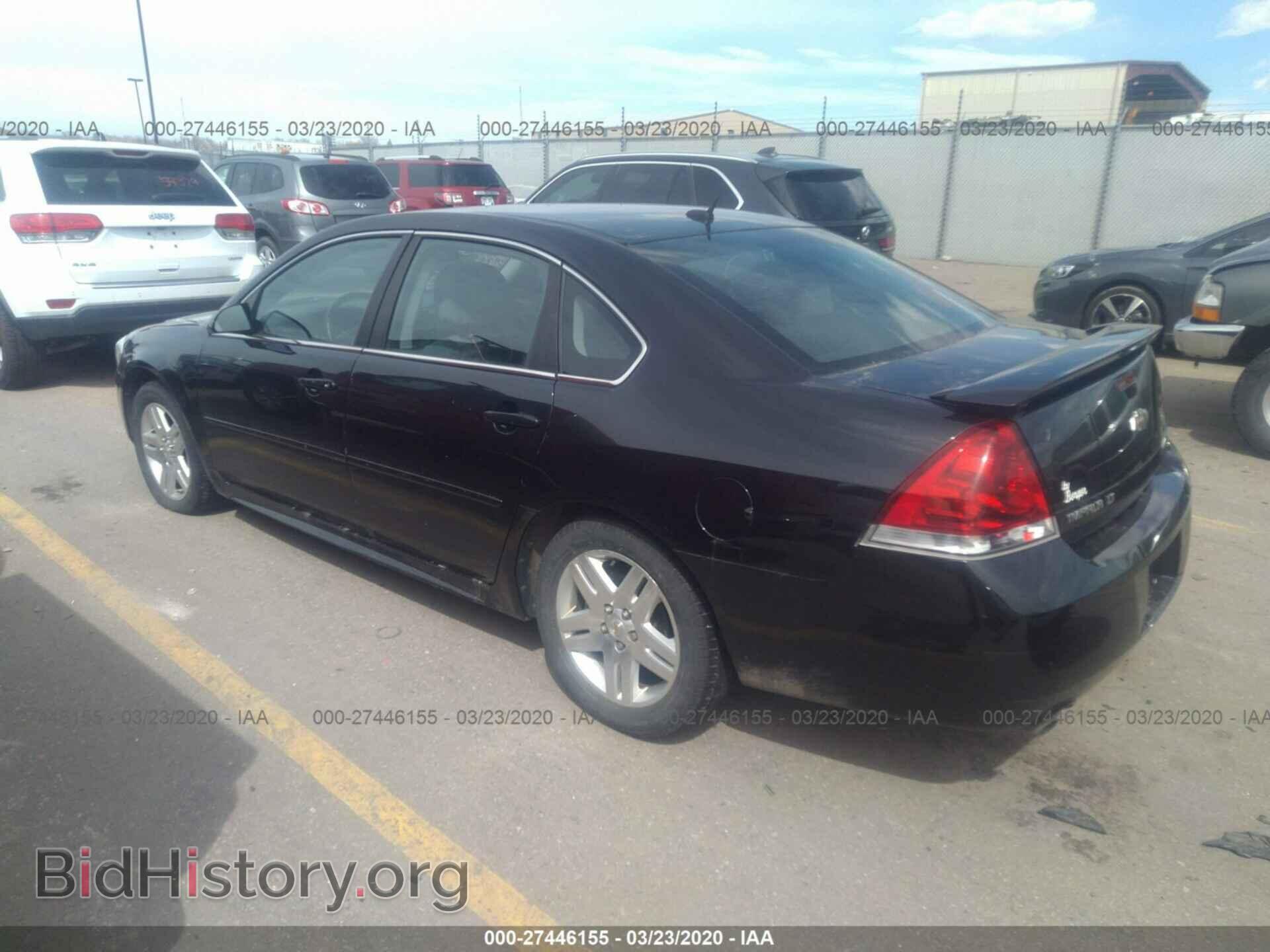 2012 CHEVROLET IMPALA - VIN: 2G1WB5E37C1111442 - Фото 3