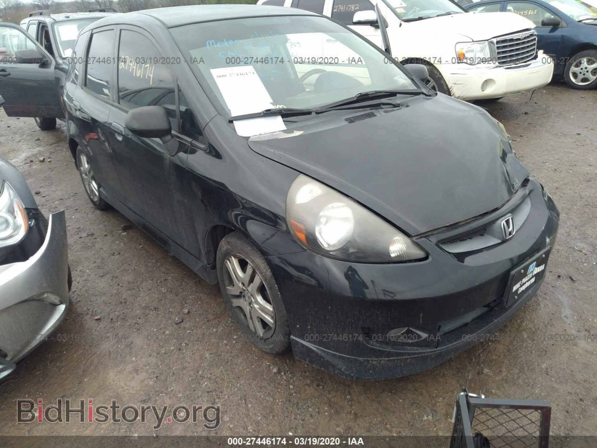 Photo JHMGD37668S005121 - HONDA FIT 2008