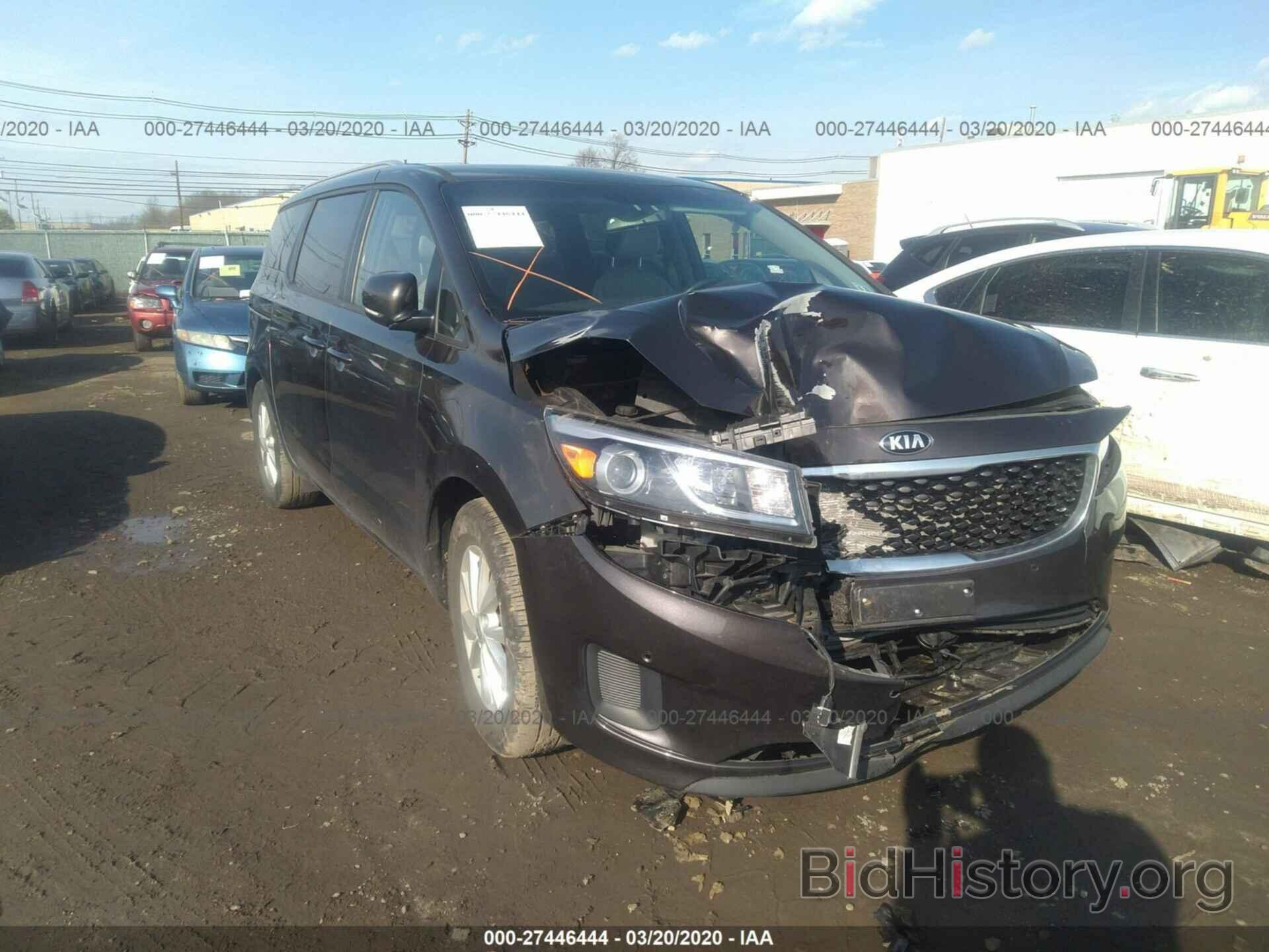 Photo KNDMB5C1XH6335465 - KIA SEDONA 2017