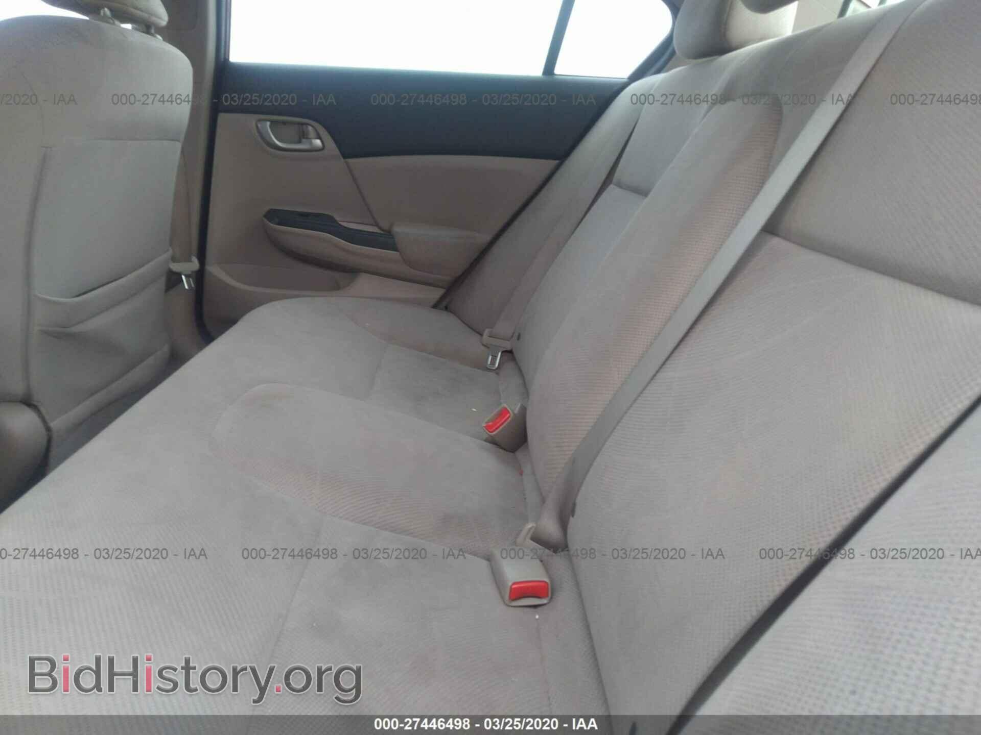 2012 HONDA CIVIC - VIN: 19XFB2F54CE320078 - Фото 8