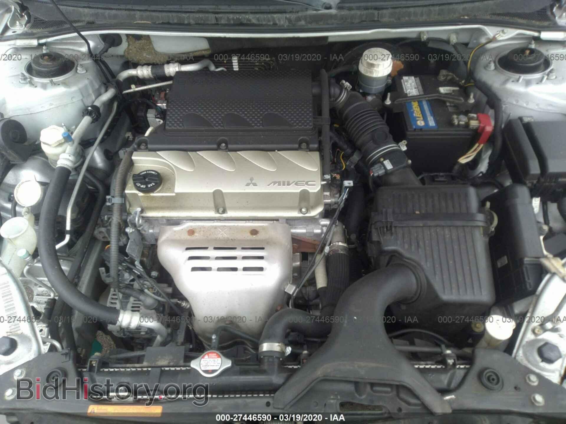 2007 MITSUBISHI GALANT - VIN: 4A3AB36FX7E083300 - Фото 10