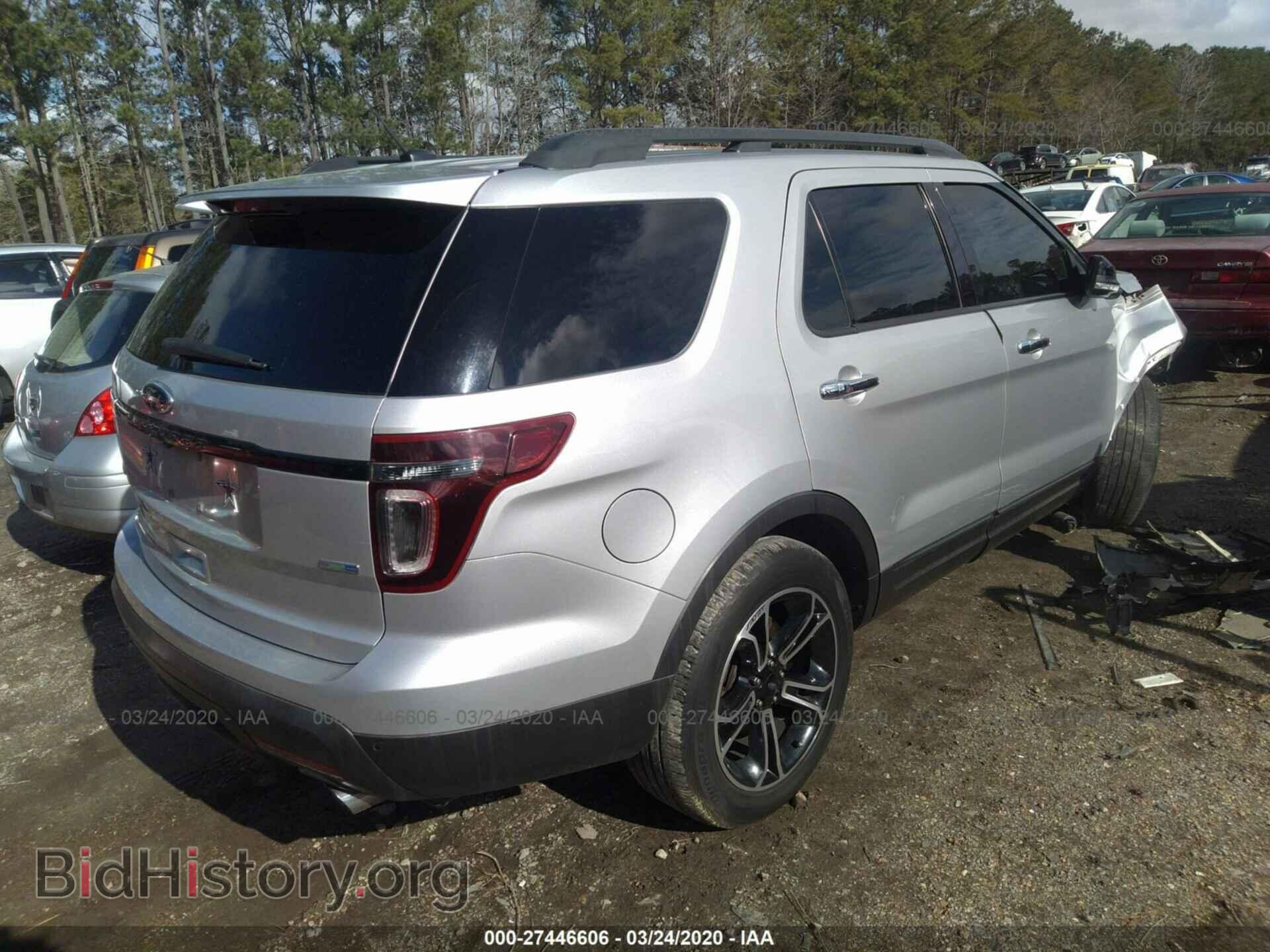 2014 FORD EXPLORER - VIN: 1FM5K8GT7EGA78767 - Фото 4