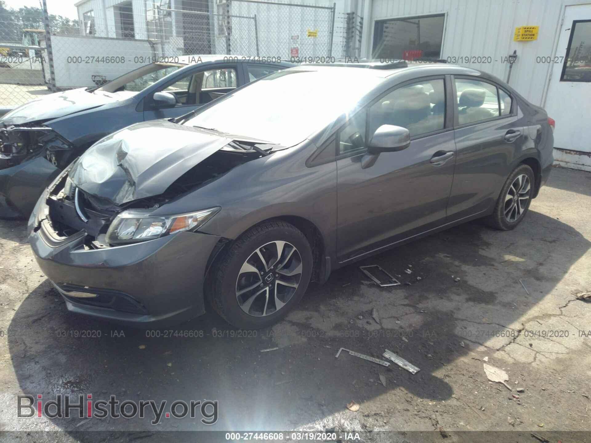 2013 HONDA CIVIC - VIN: 2HGFB2F88DH528207 - Фото 2