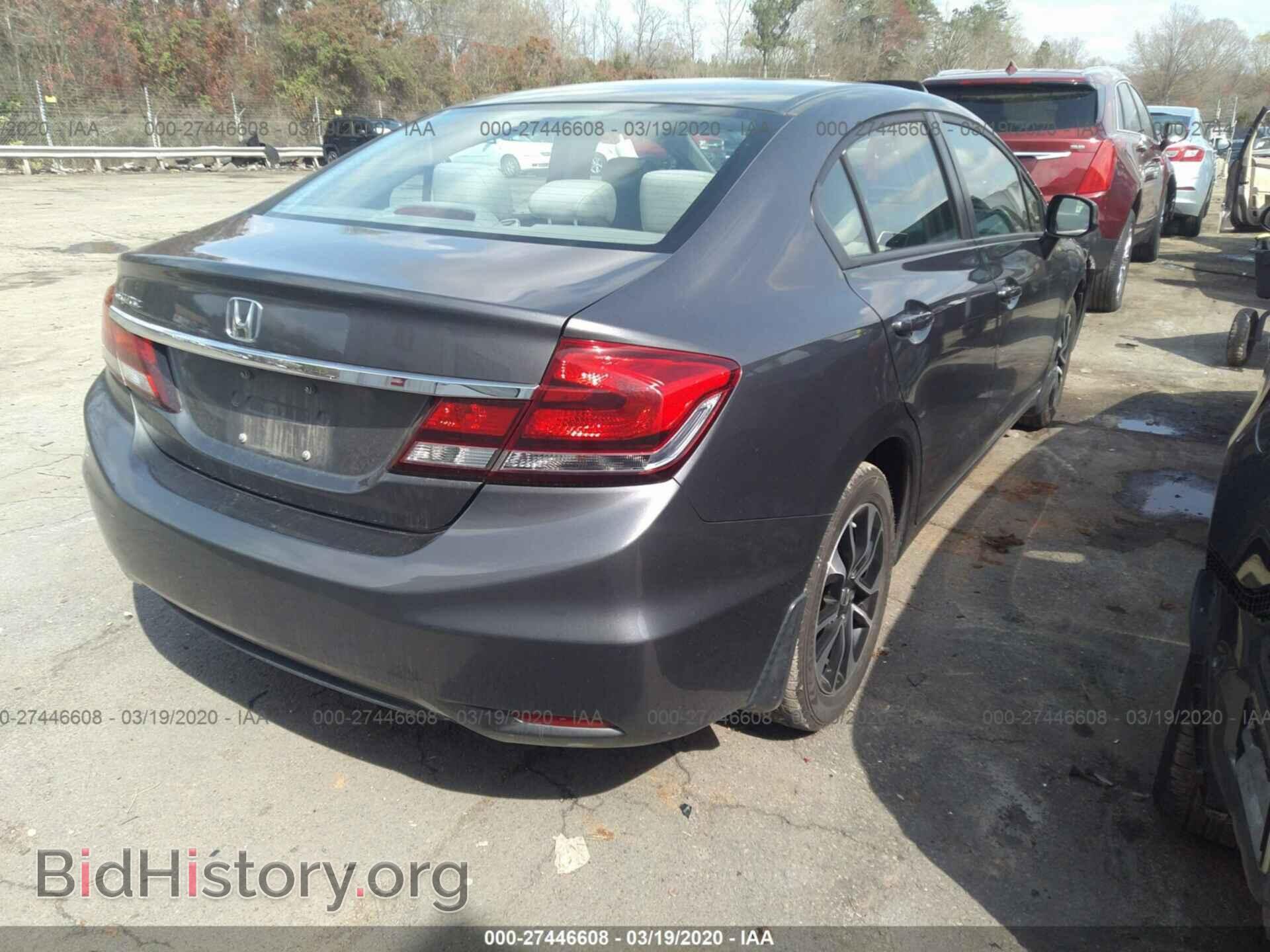2013 HONDA CIVIC - VIN: 2HGFB2F88DH528207 - Фото 4