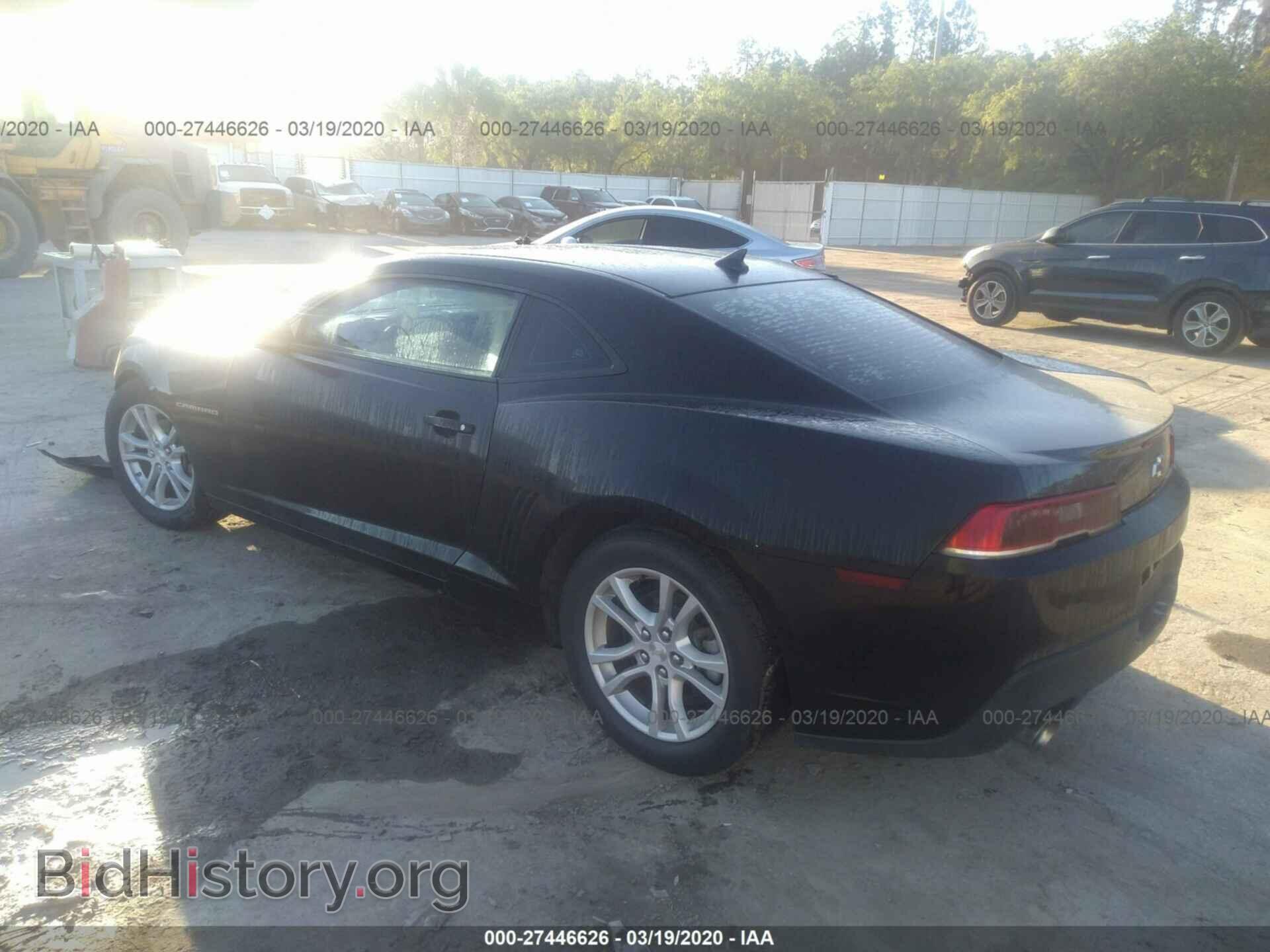 2014 CHEVROLET CAMARO - VIN: 2G1FA1E30E9124856 - Фото 3