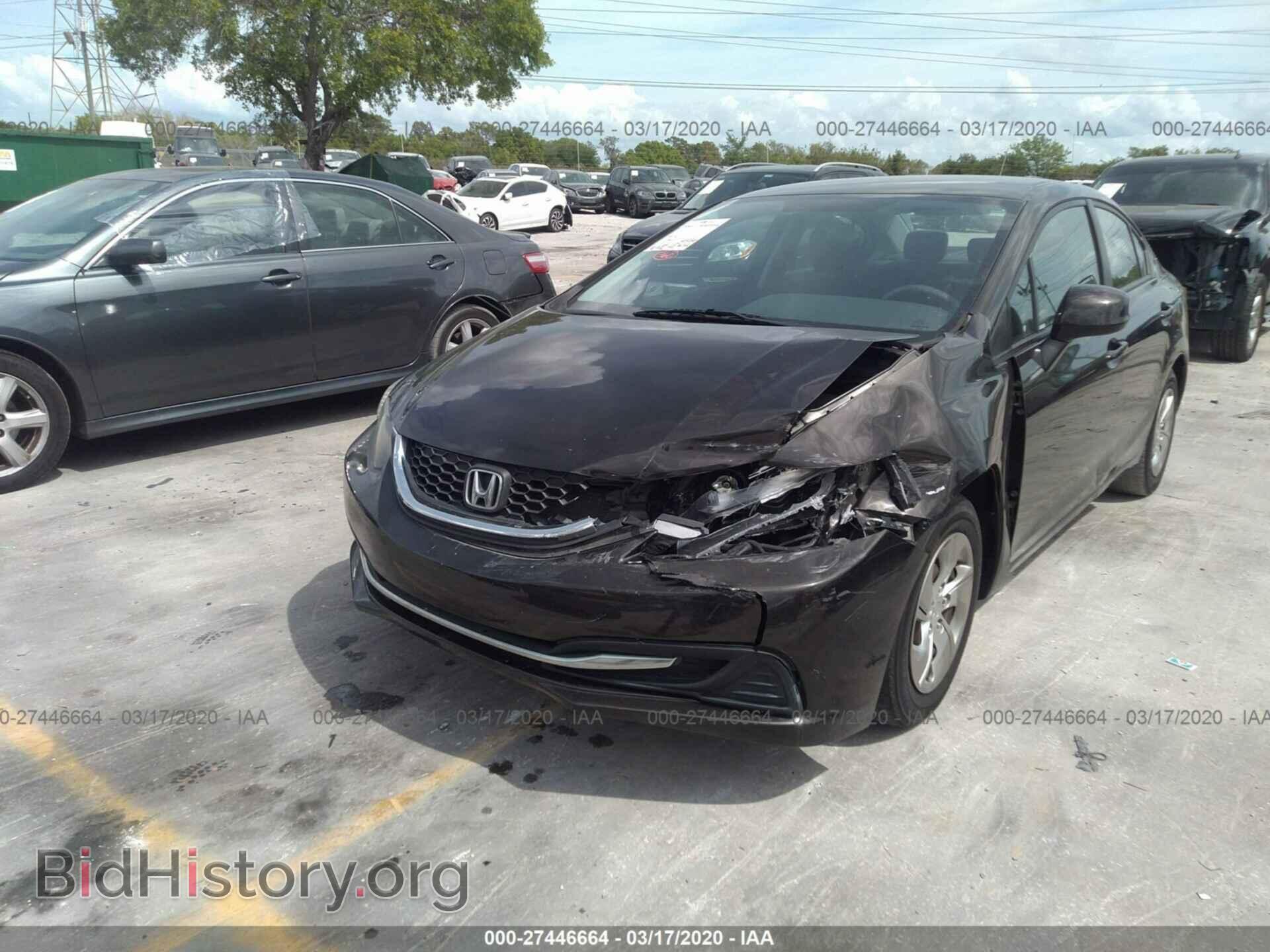2013 HONDA CIVIC - VIN: 19XFB2F50DE028462 - Фото 6