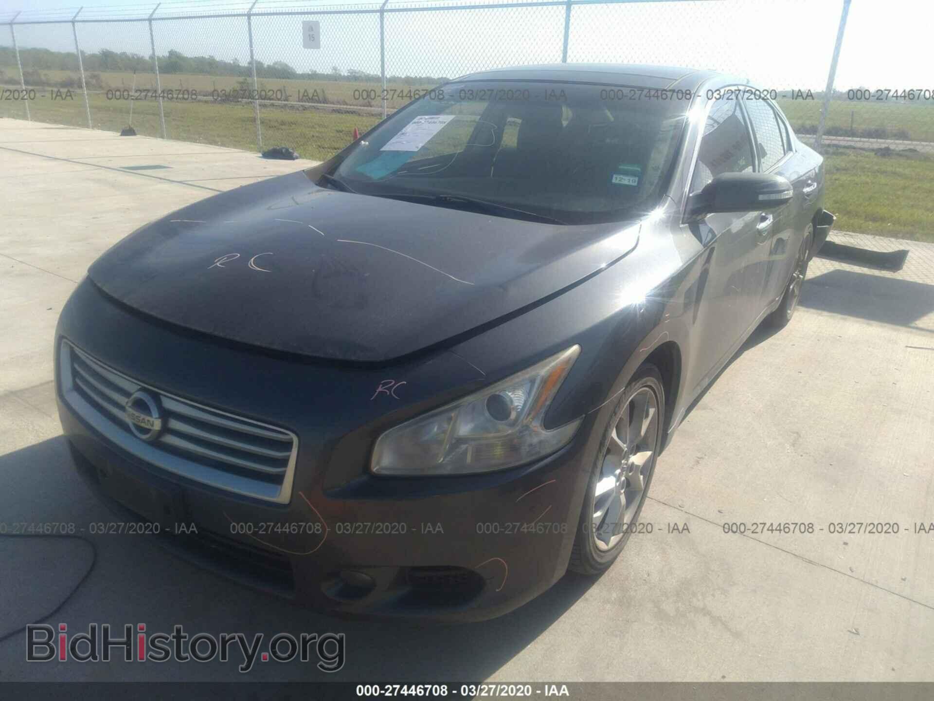 2013 NISSAN MAXIMA - VIN: 1N4AA5AP1DC809320 - Photo 2